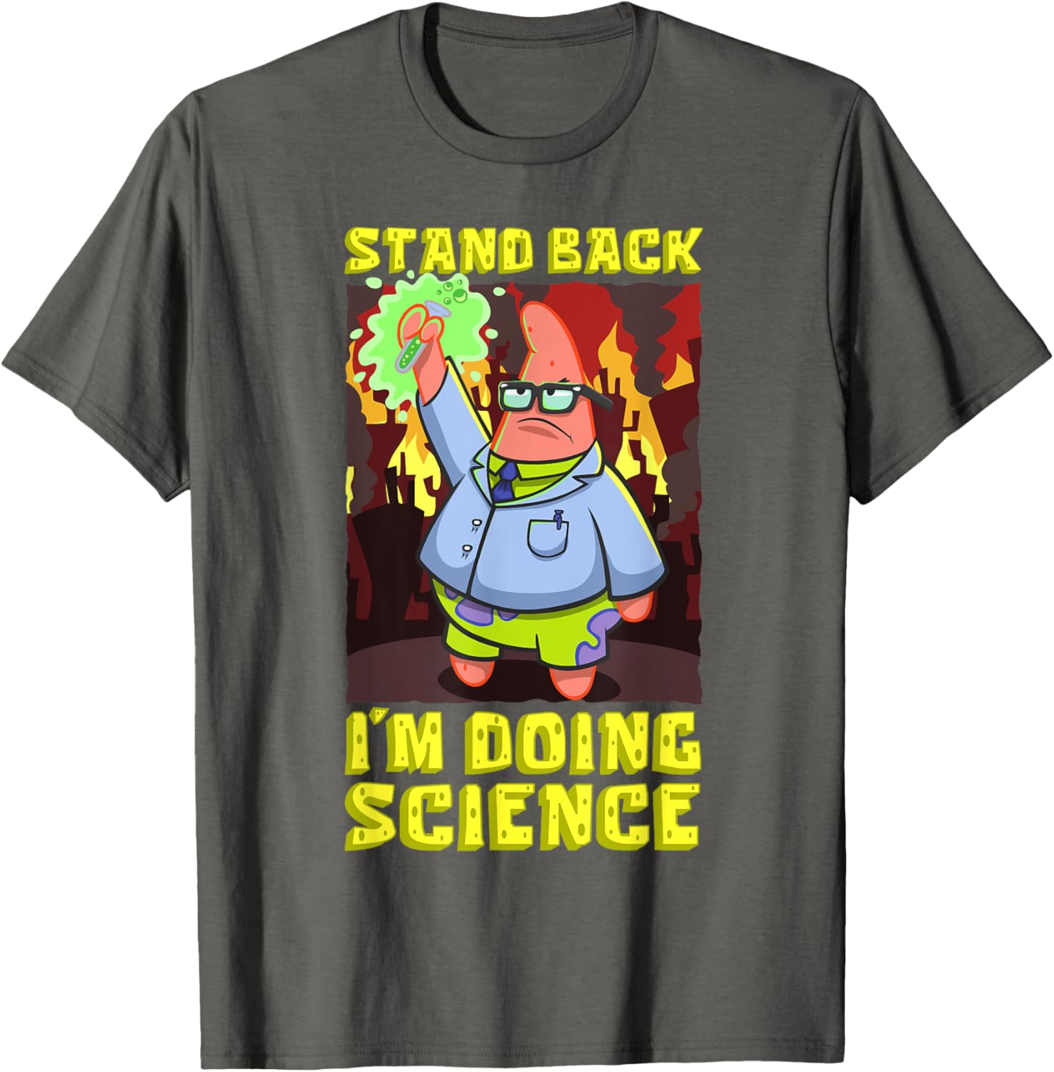 Mademark x SpongeBob SquarePants Science Experiment T-Shirt for Kids - 16