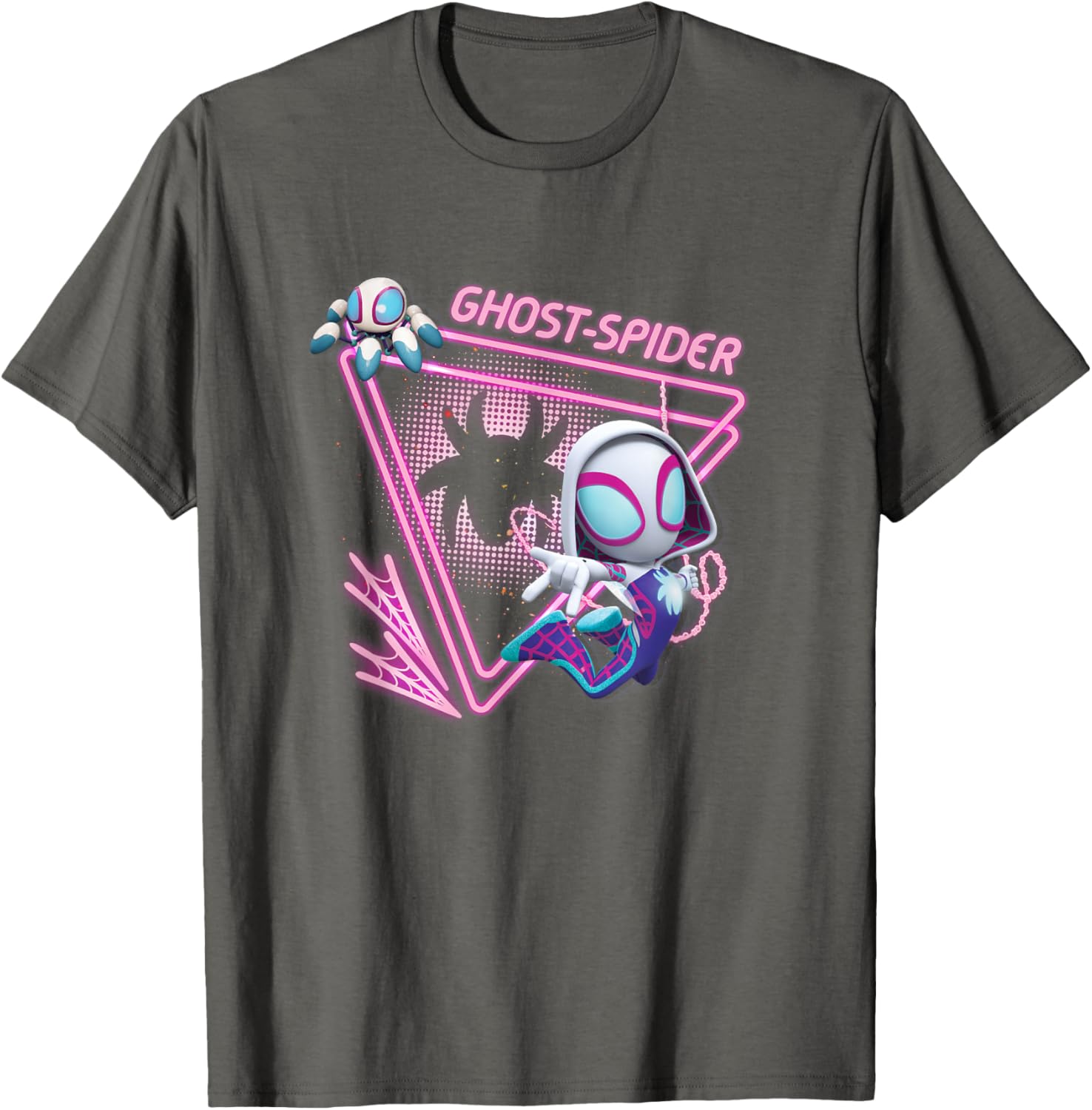Ghost-Spider Hologram T-Shirt for Kids - Marvel Spidey Fun & Style - 7