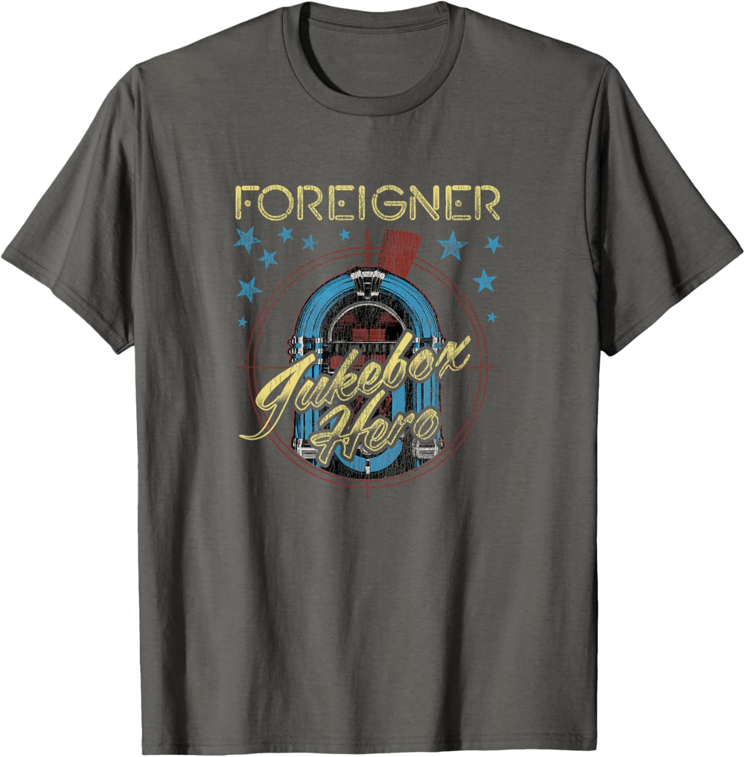 Foreigner Juke Box Hero T-Shirt for Music Lovers and Fashion Fans - 4