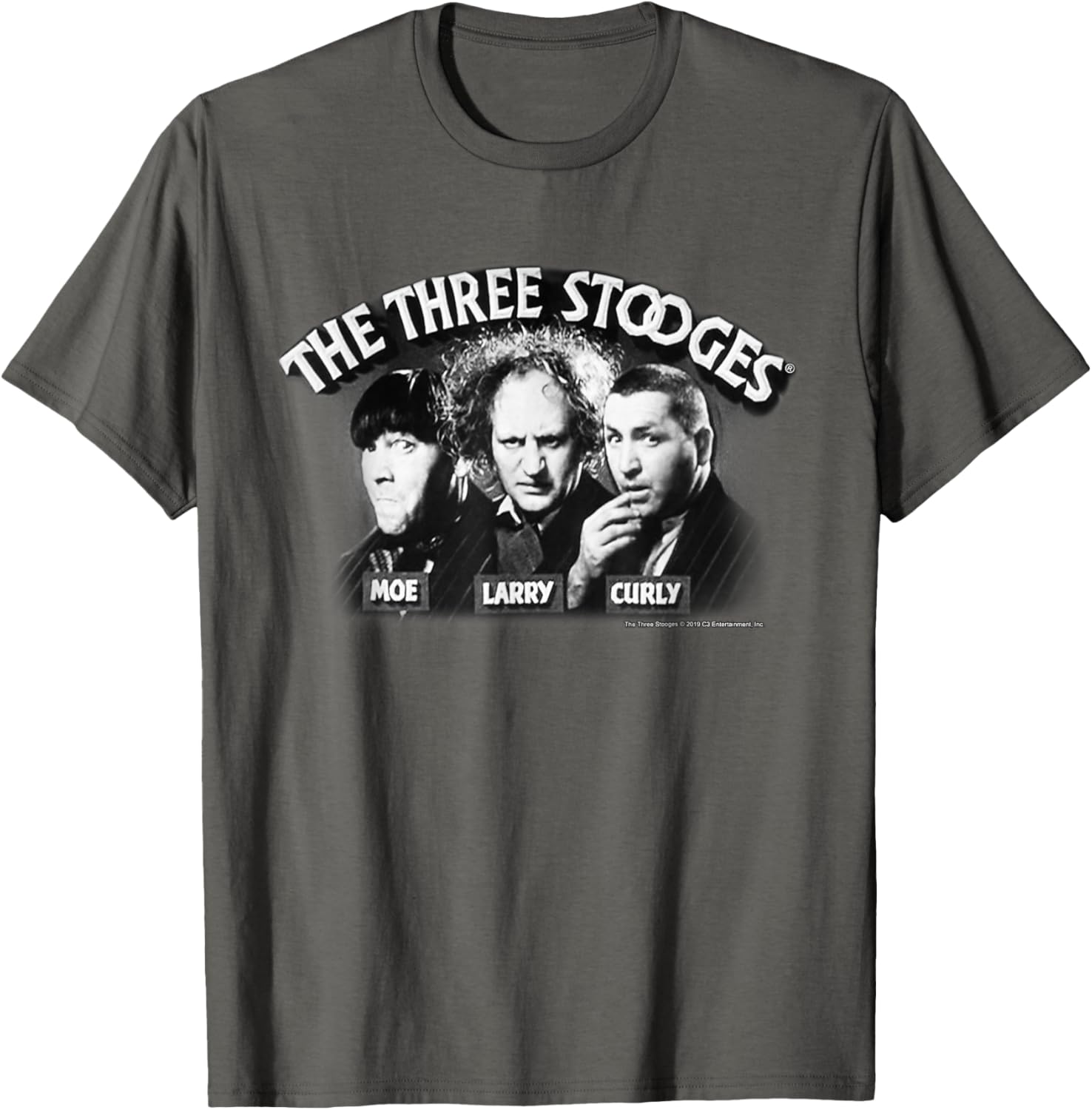 TTS The Three Stooges Opening Credits Logo T-Shirt for Fans and Collectors - 2