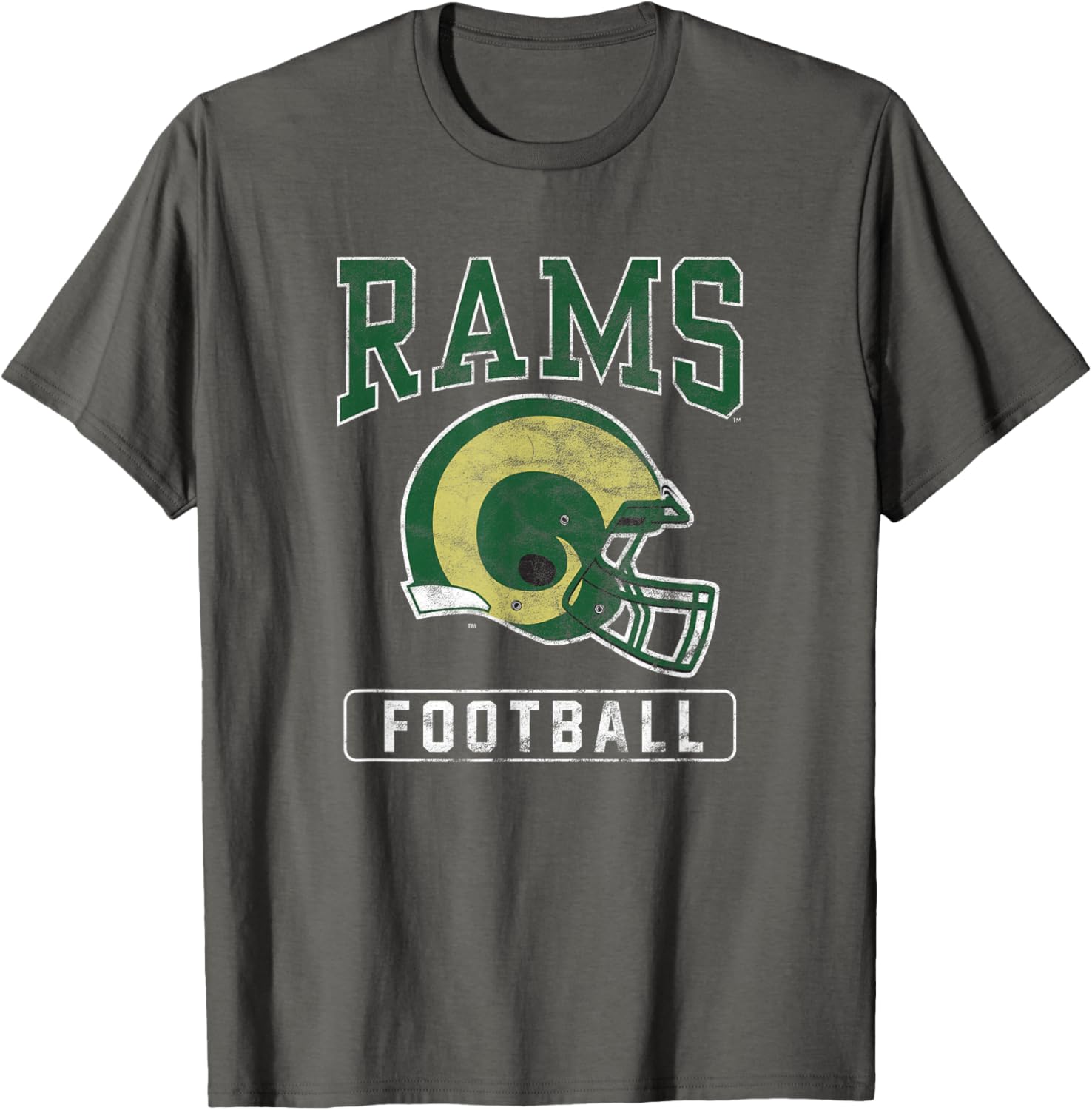 Colorado State University Rams Helmet T-Shirt for Sports Fans - 2