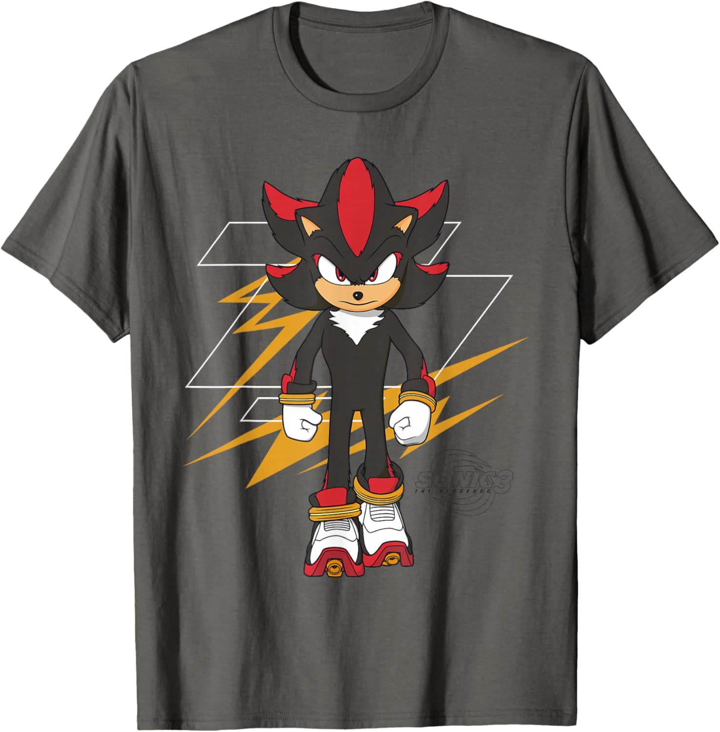Sonic the Hedgehog 3 Shadow Stand Alone T-Shirt for Fans and Gamers - 5