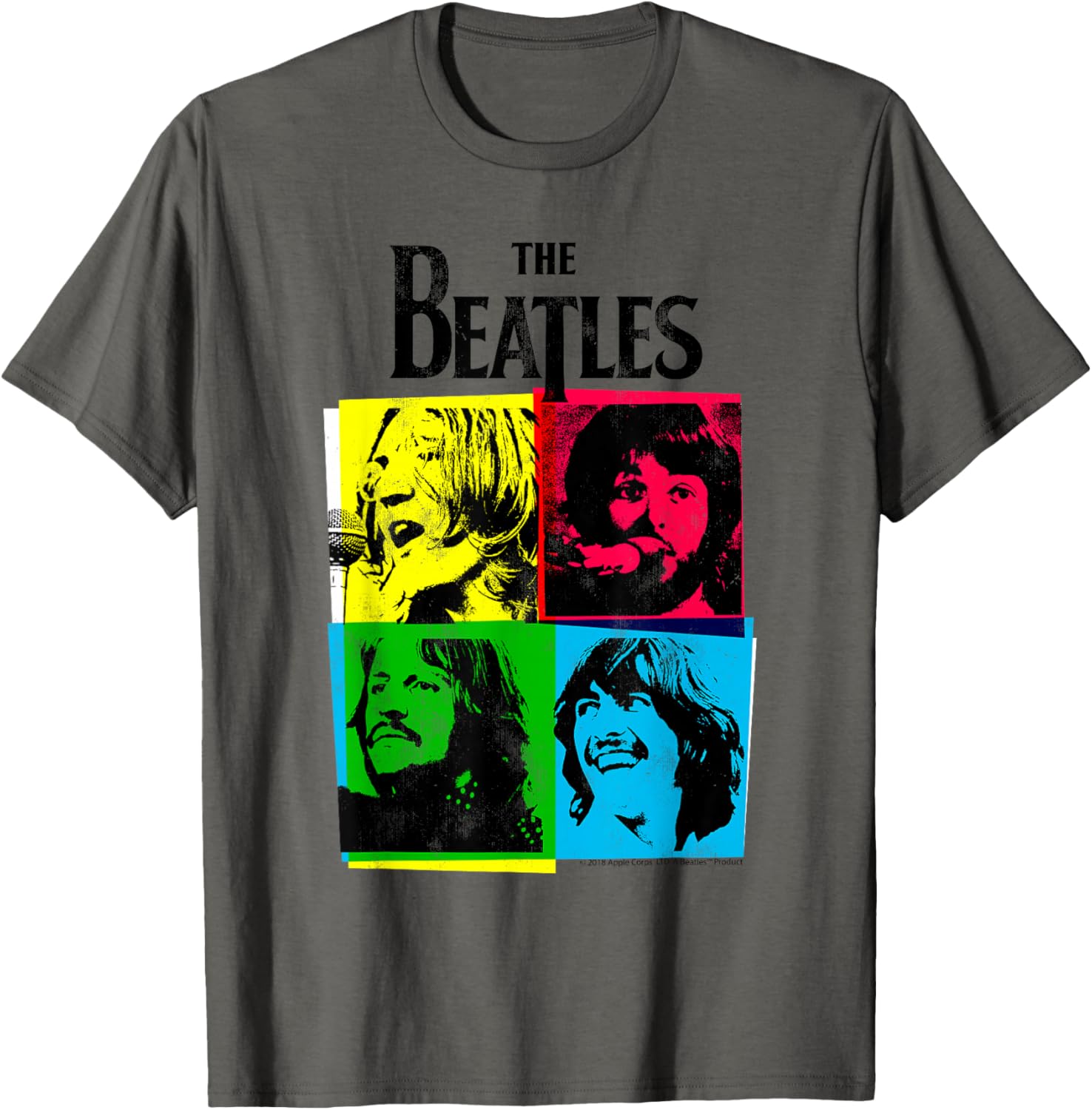 CMYK Beatles Graphic T-Shirt for Music Lovers - Stylish Casual Wear - 5