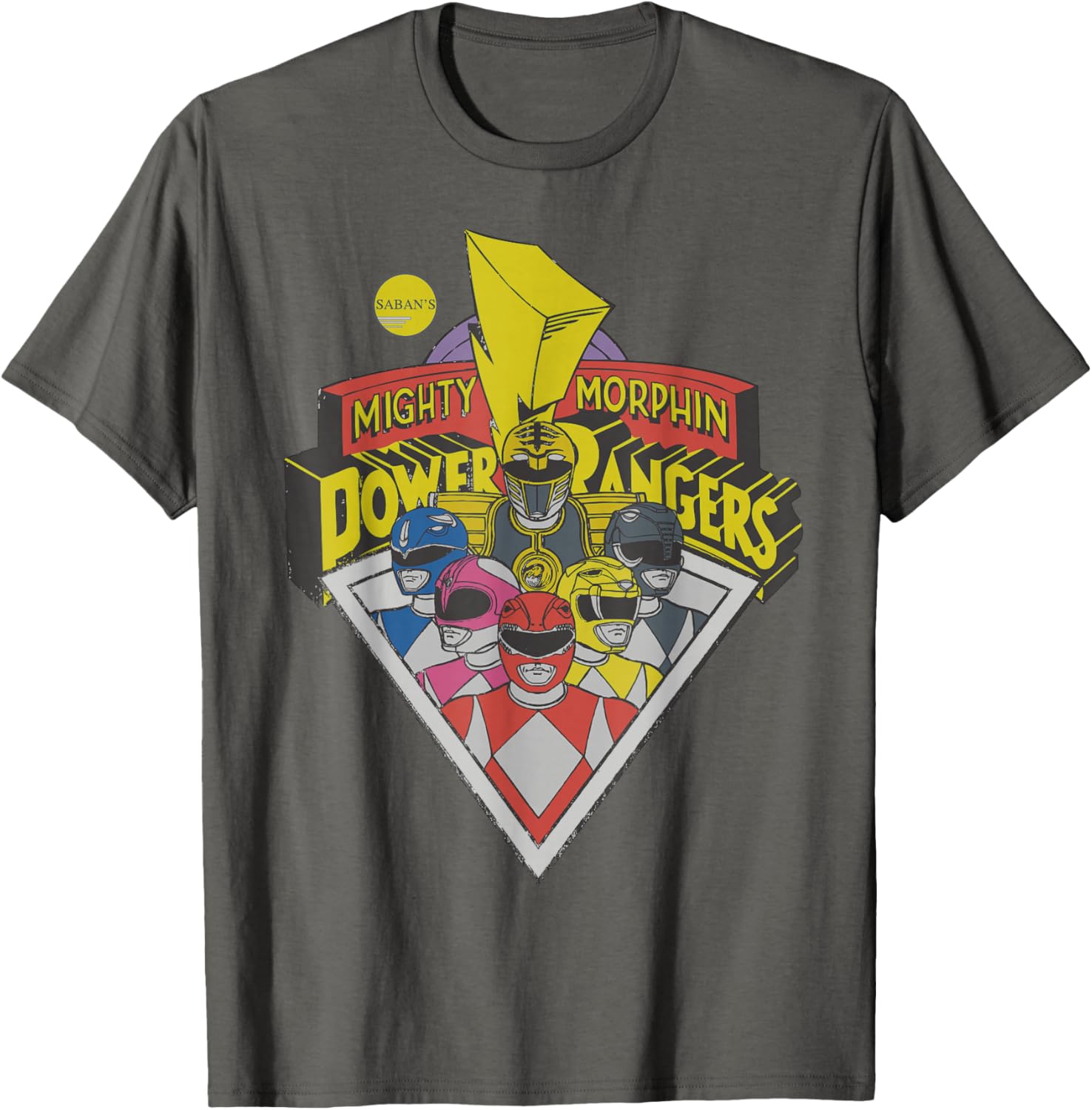 Power Rangers Team Logo T-Shirt for Fans of Adventure and Fun - 13