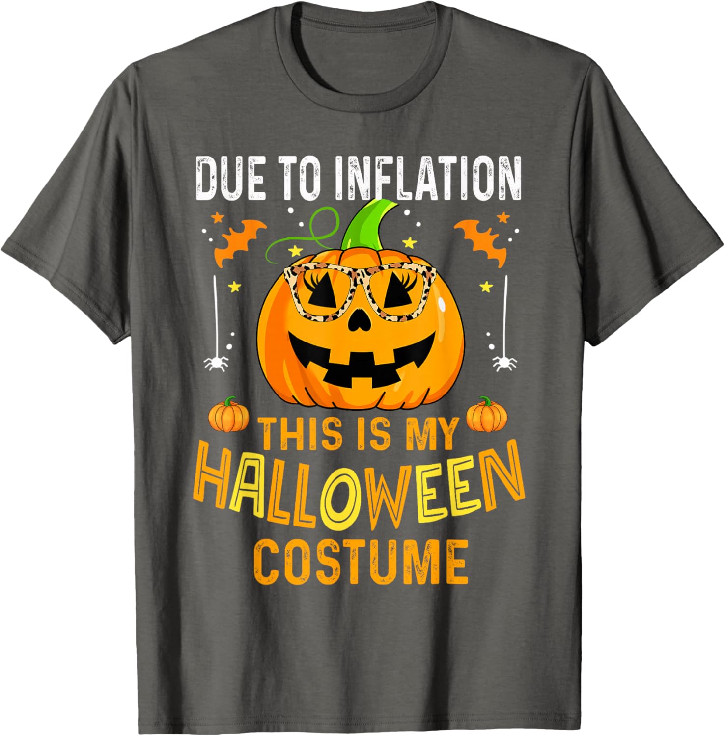 Funny Pumpkin Halloween T-Shirt for Men and Women - Spooky 2025 Costume - 9