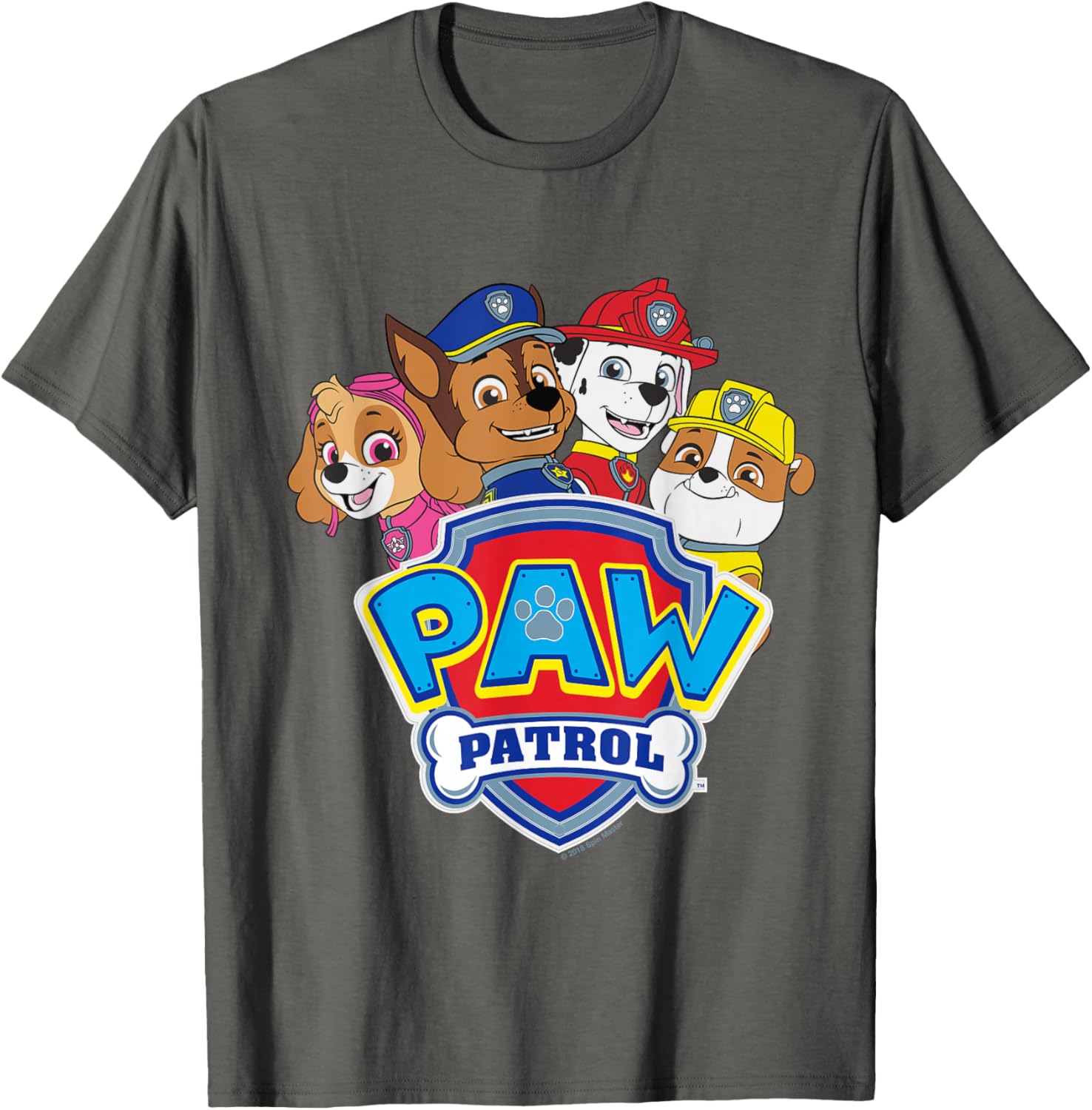 Paw Patrol Logo Group T-Shirt for Kids - Fun and Stylish Apparel - 14