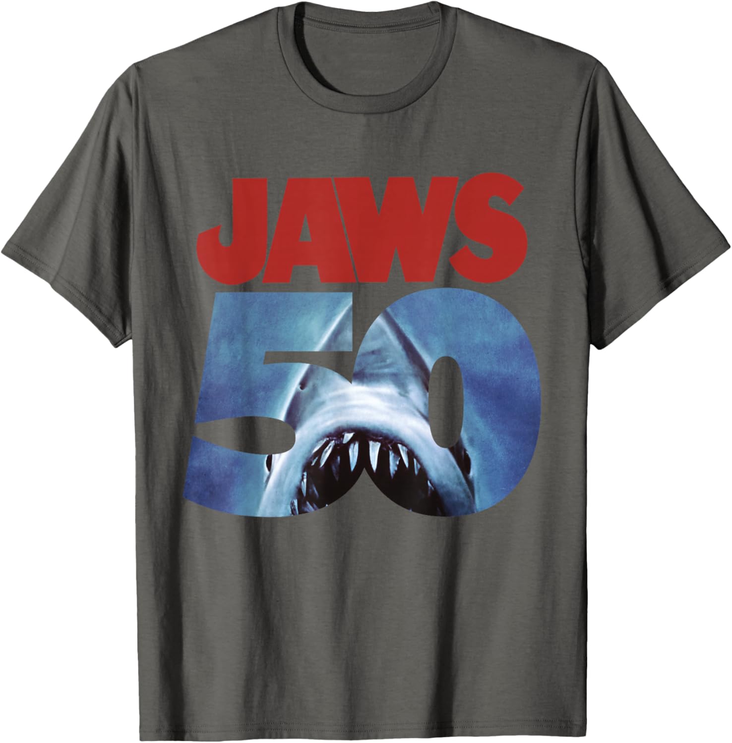 Jaws 50th Anniversary Front and Back T-Shirt for Movie Fans and Collectors - 6