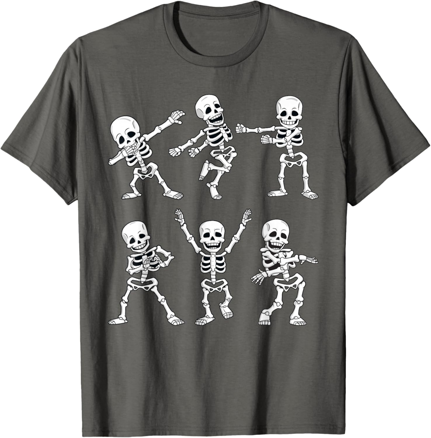Dancing Skeletons Halloween T-Shirt for Boys and Girls Fun Dance Challenge - 19