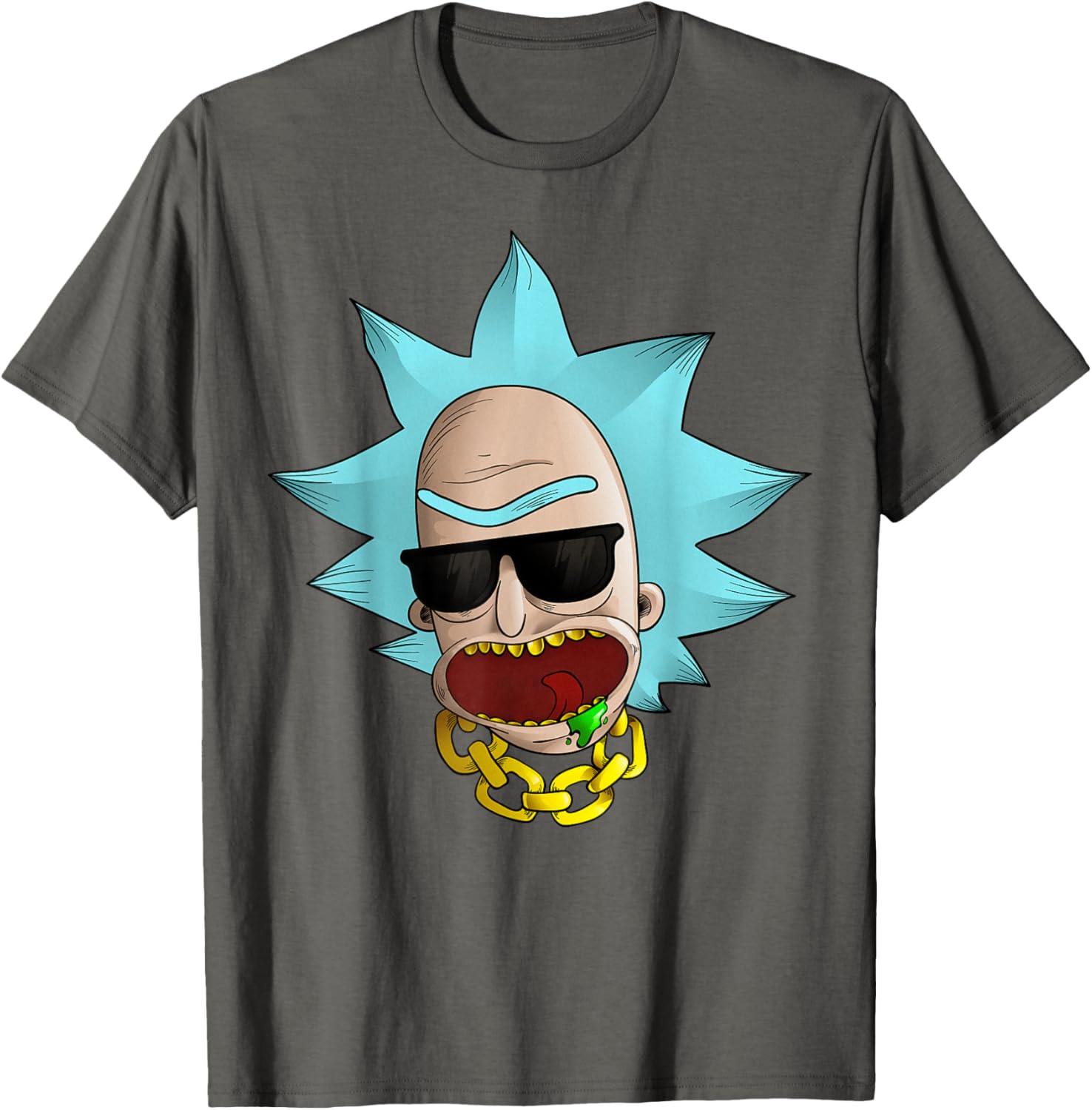 Mademark x Rick and Morty Cool Chained Reaction T-Shirt for Fans - 7
