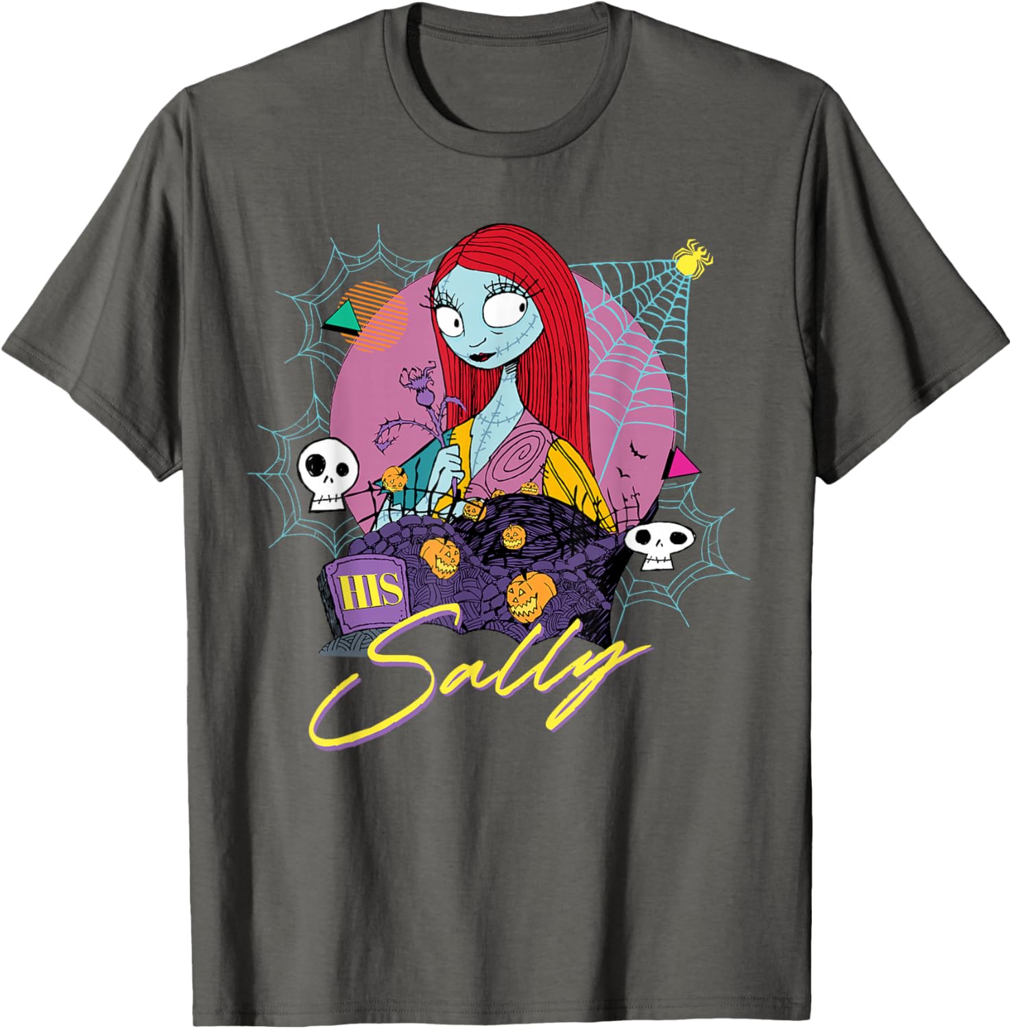 Disney The Nightmare Before Christmas Matching His Sally T-Shirt for Couples - 19
