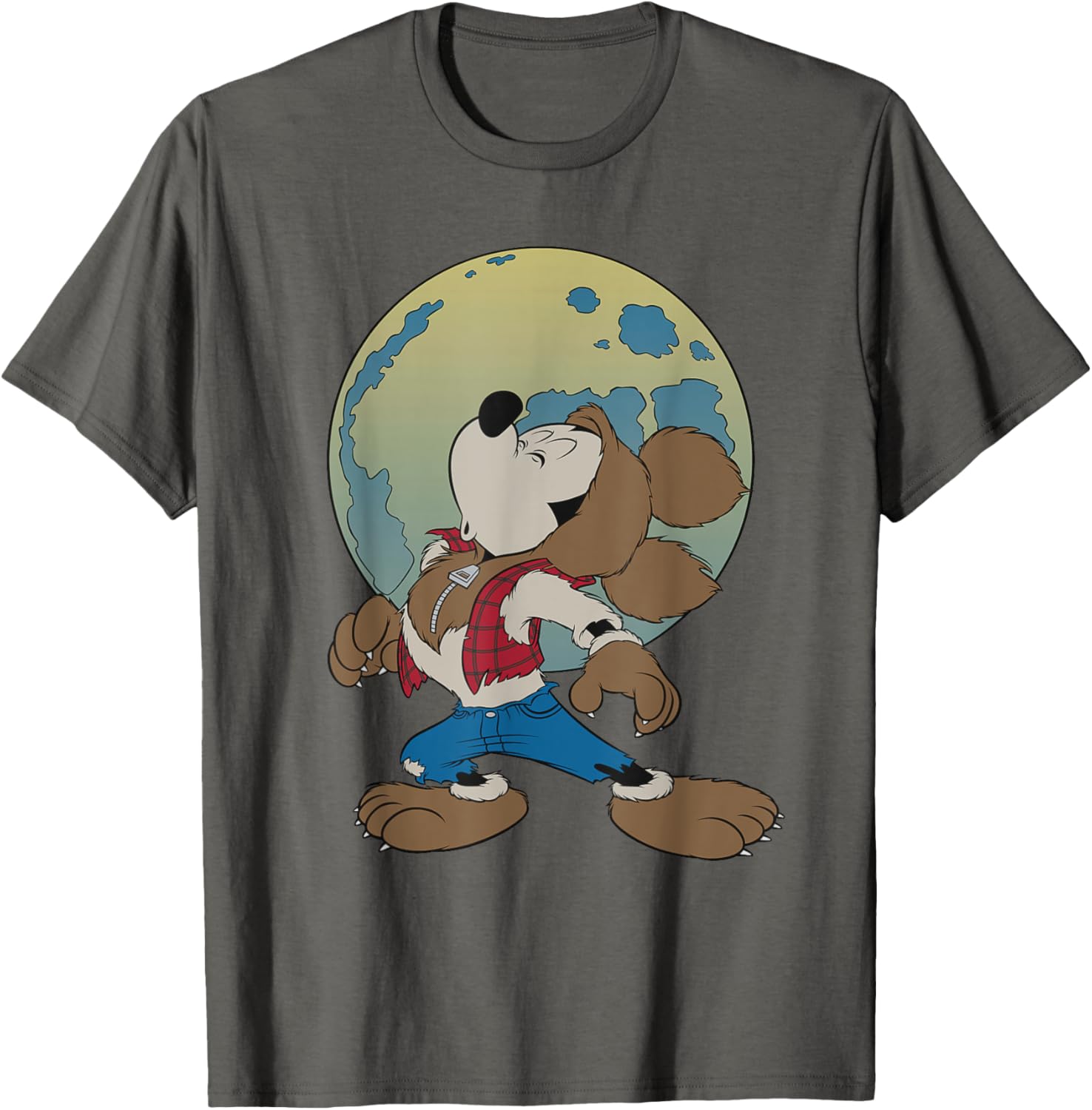 Mickey Mouse Werewolf Halloween Costume T-Shirt for Fun Celebrations - 3
