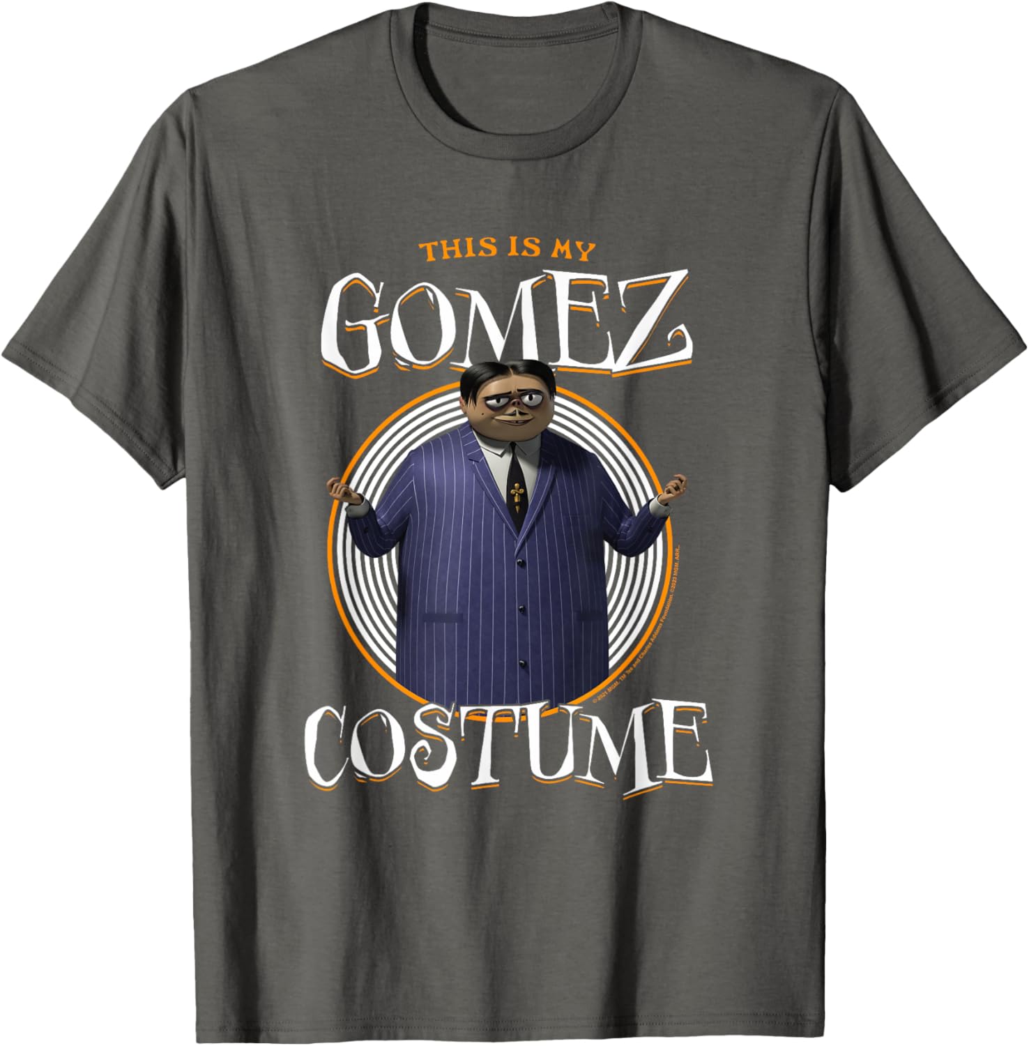 Addams Family 2 Gomez Costume T-Shirt Perfect for Halloween Fun - 6