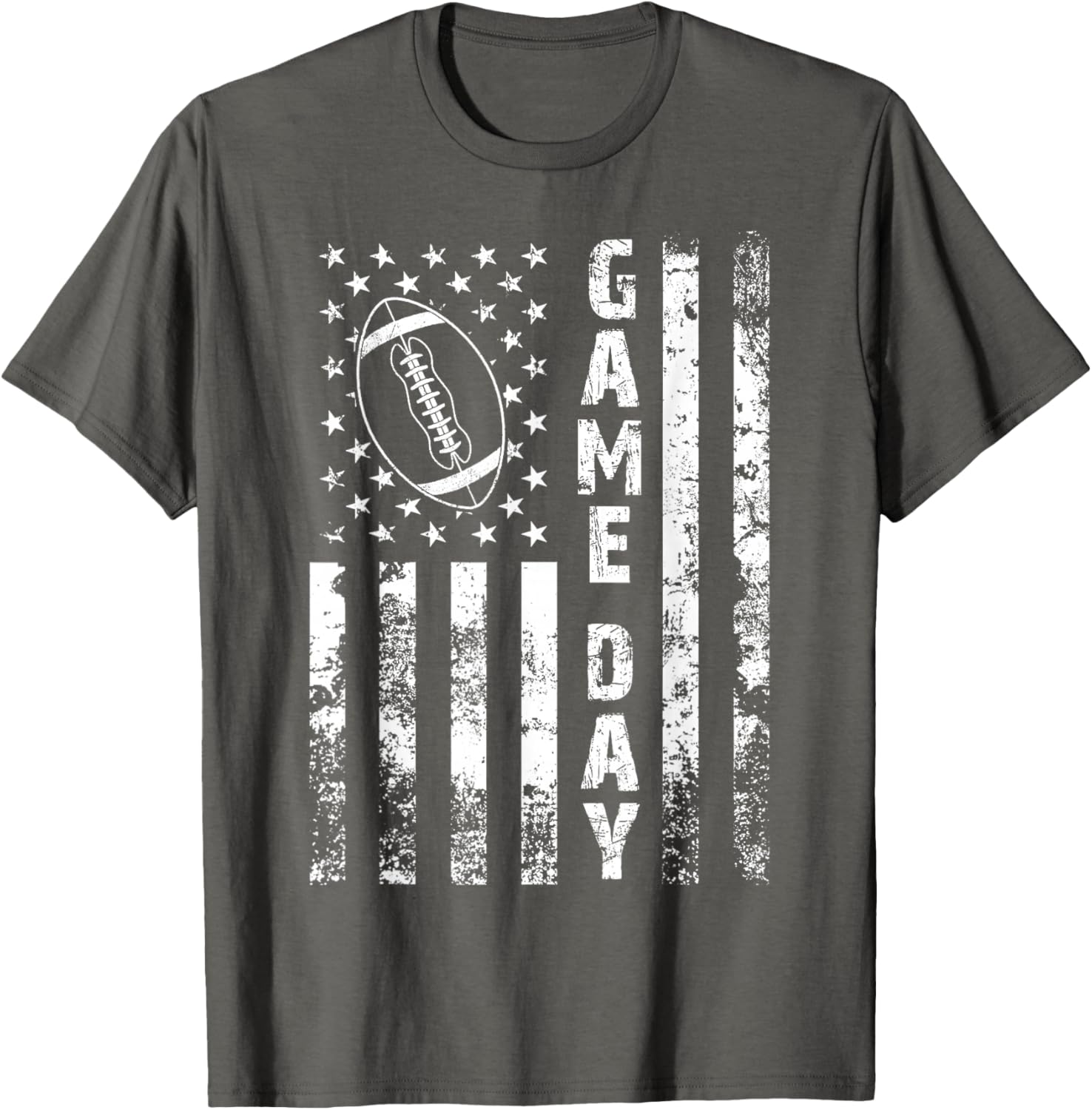 Game Day Flag American Football T-Shirt for Loving Moms and Dads - 9