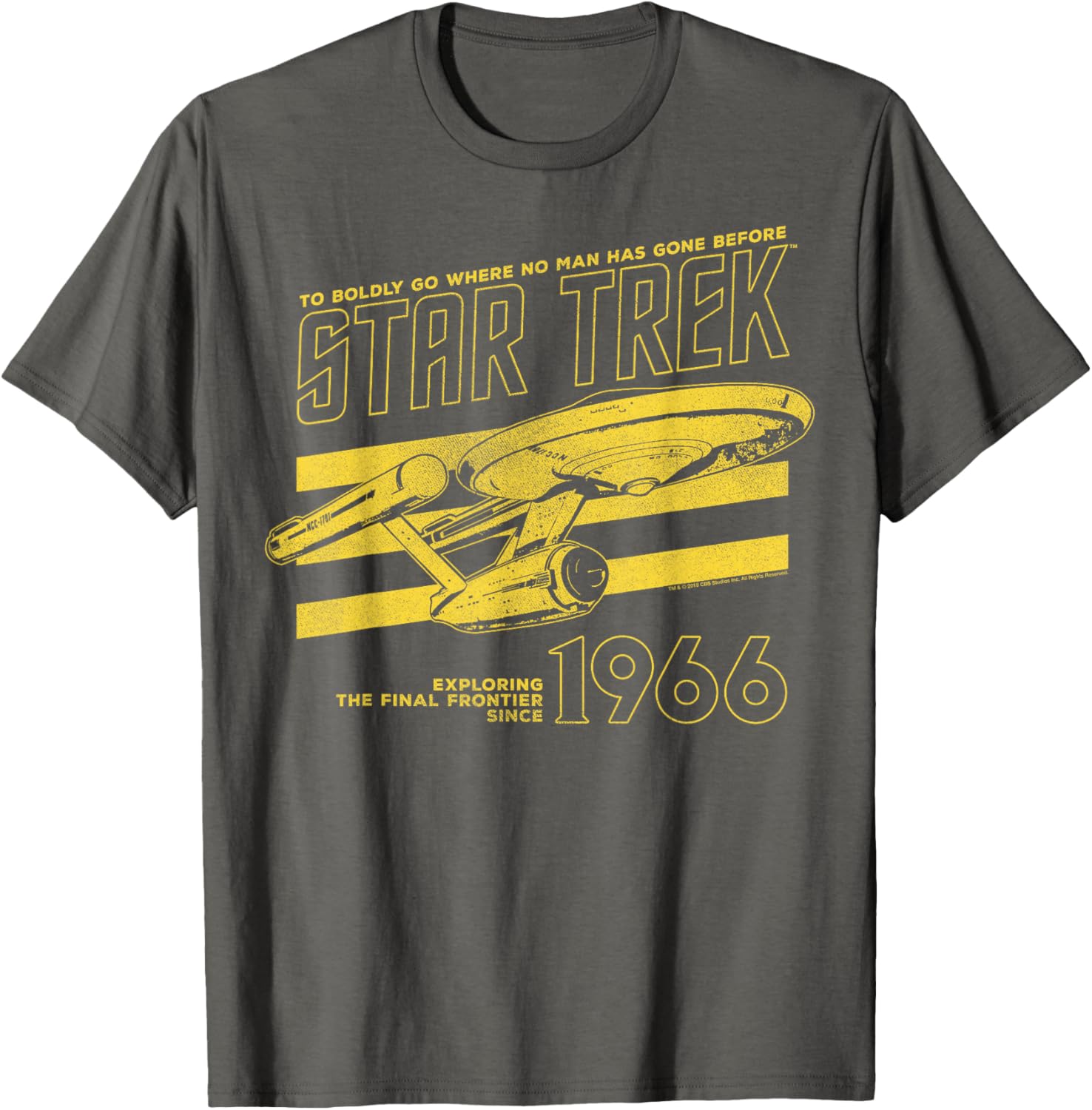 Star Trek Original Series Enterprise 66 Collegiate T-Shirt for Fans - 10