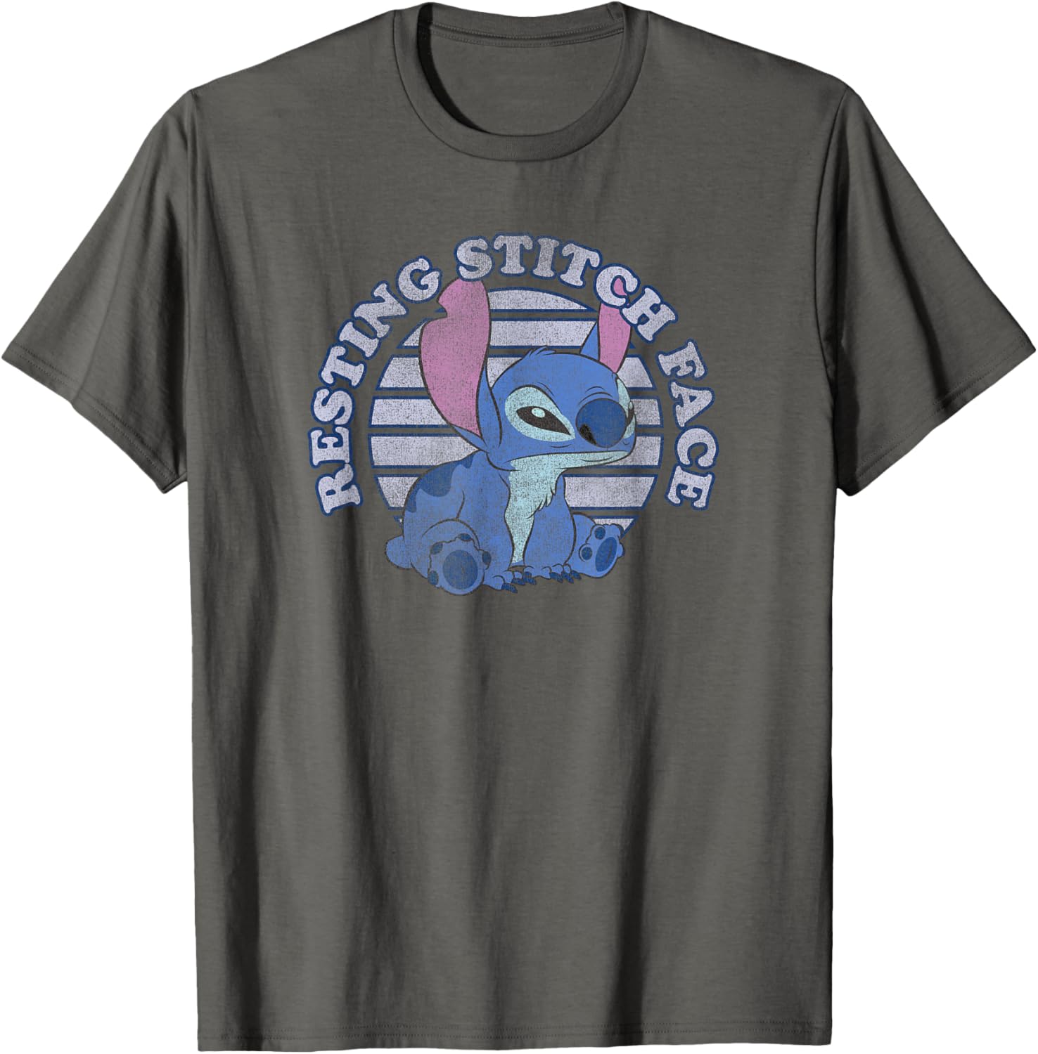 Disney Lilo & Stitch Resting Stitch Face T-Shirt for Fans and Collectors - 7