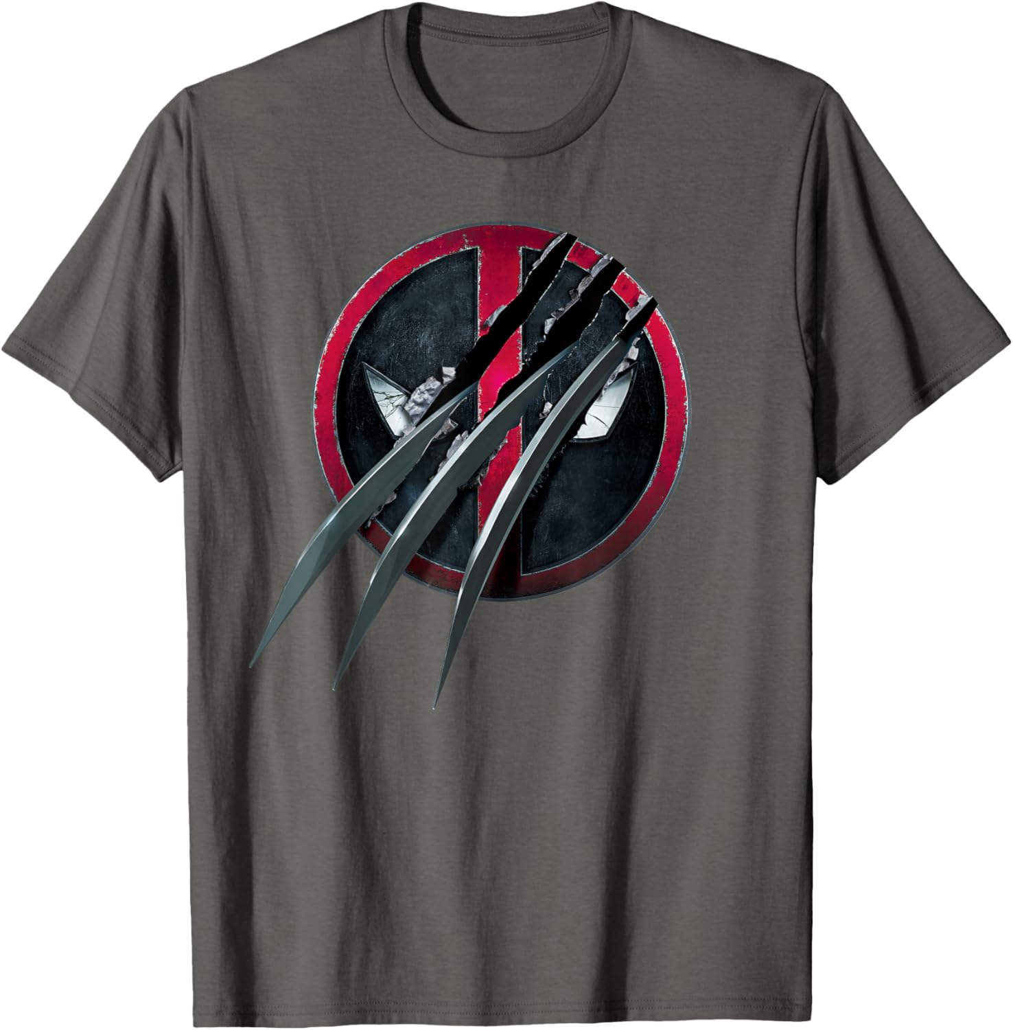 Deadpool and Wolverine Icon T-Shirt with Claws for Marvel Fans - 16