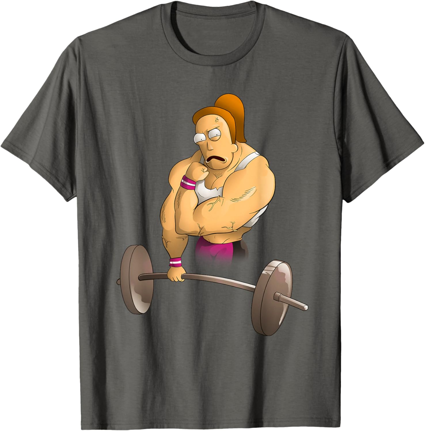 Mademark x Rick and Morty Summer's Gym T-Shirt - Fun Graphic Apparel - 8