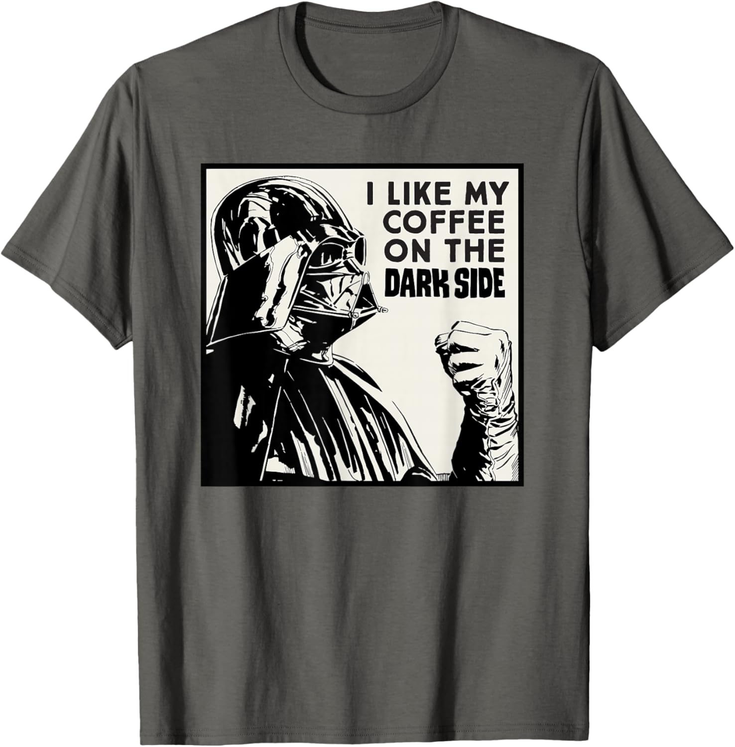 Star Wars Darth Vader Dark Side Coffee Lover T-Shirt for Fans - 4