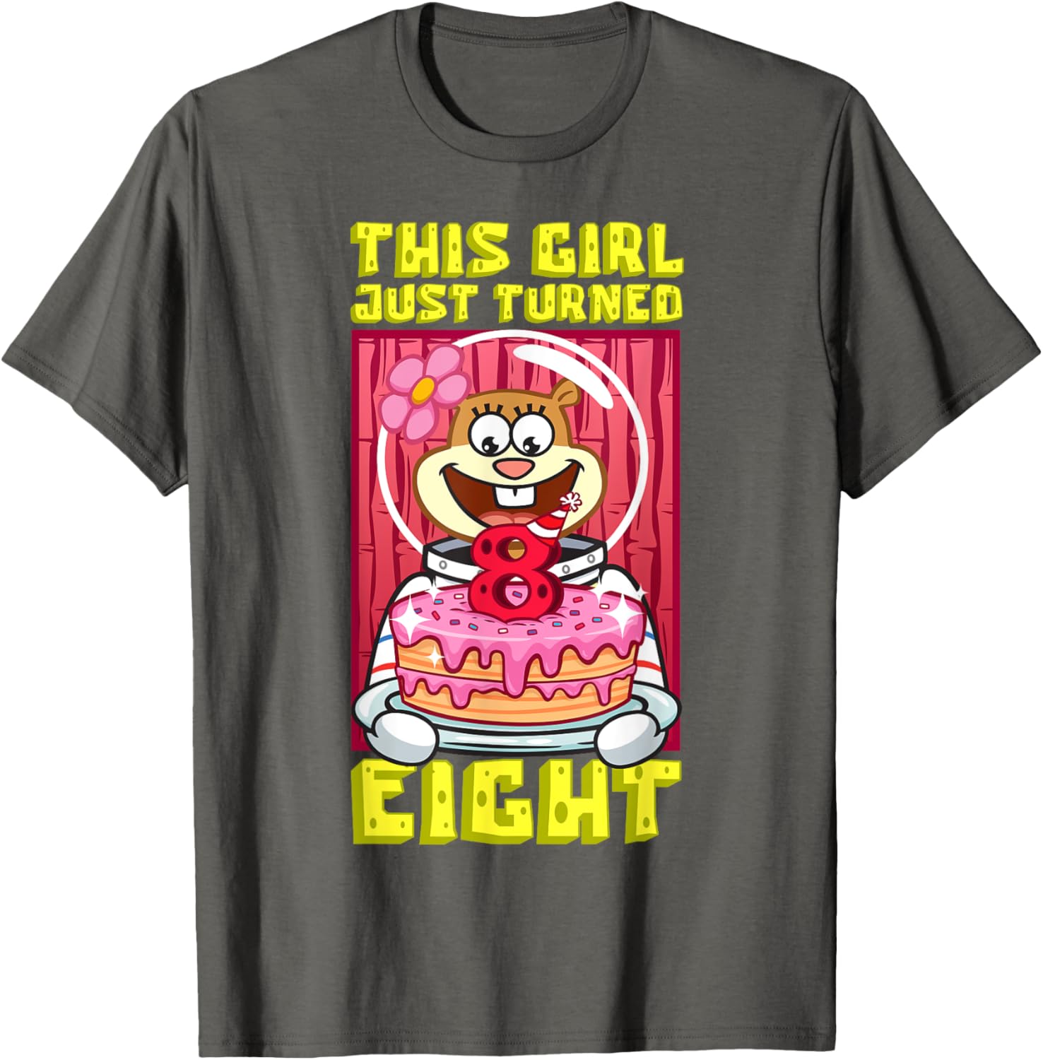 Mademark x SpongeBob SquarePants Sandy 8th Birthday Fun T-Shirt - 14