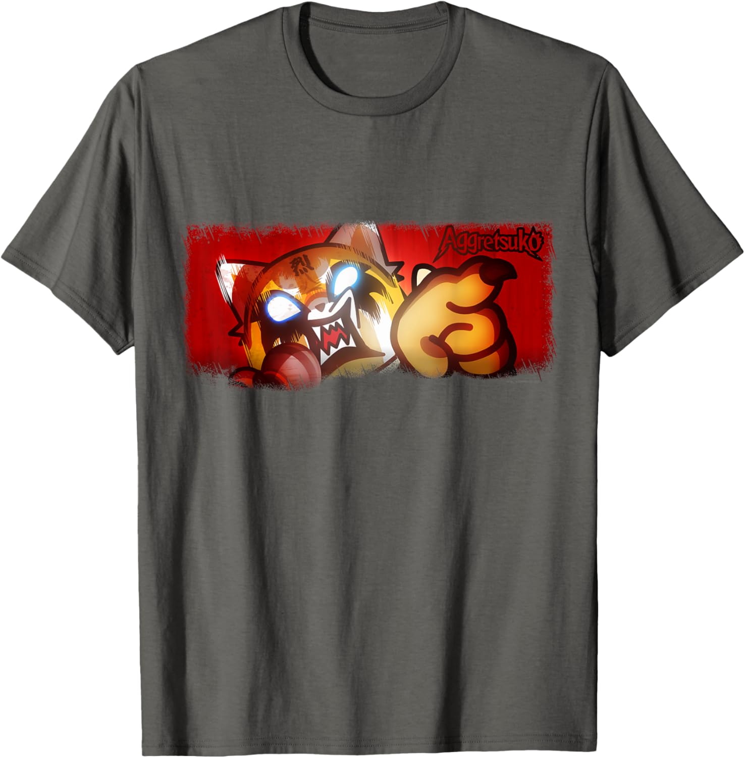 Aggretsuko Ultimate Rage Tee Shirt for Fans of Funny Anime Apparel - 1