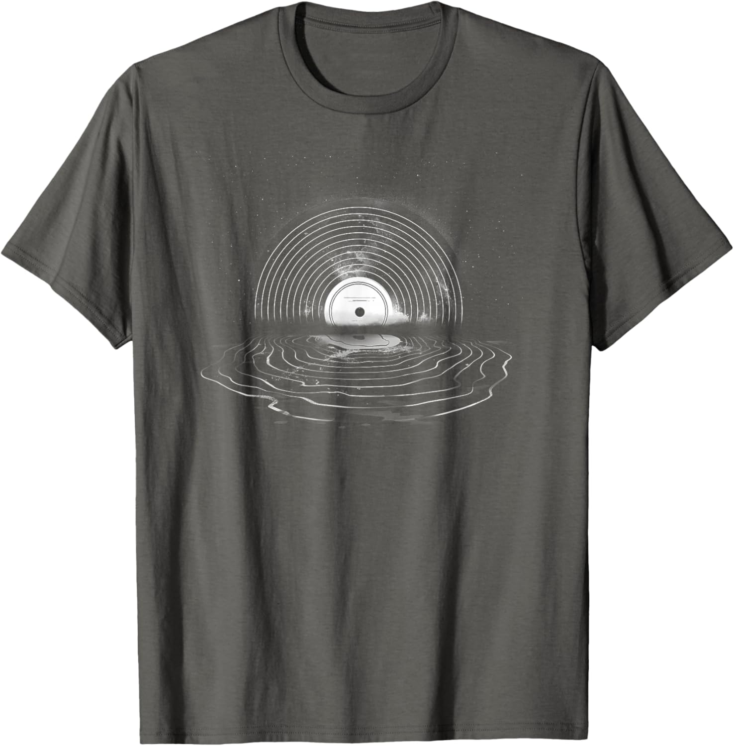 Vinyl Moon T-Shirt for Music Lovers - Perfect for Record Collectors - 2