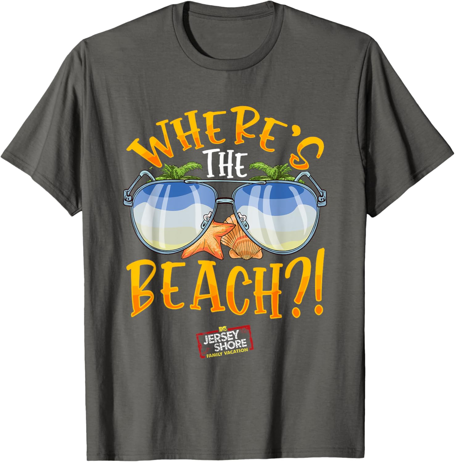 Mademark Jersey Shore Family Vacation Where's The Beach T-Shirt - 12