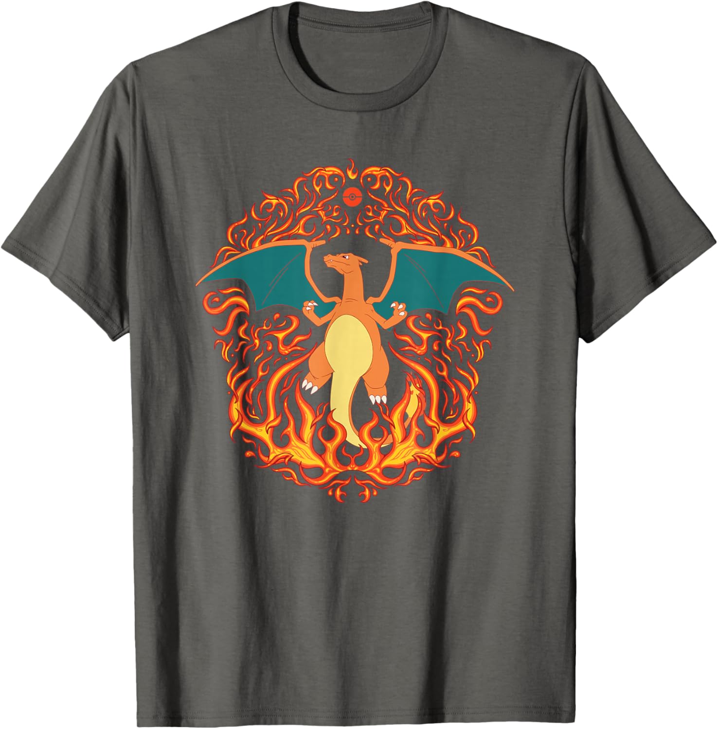 Pokémon Charizard Fire Type Generation 1 T-Shirt for Fans and Collectors - 3