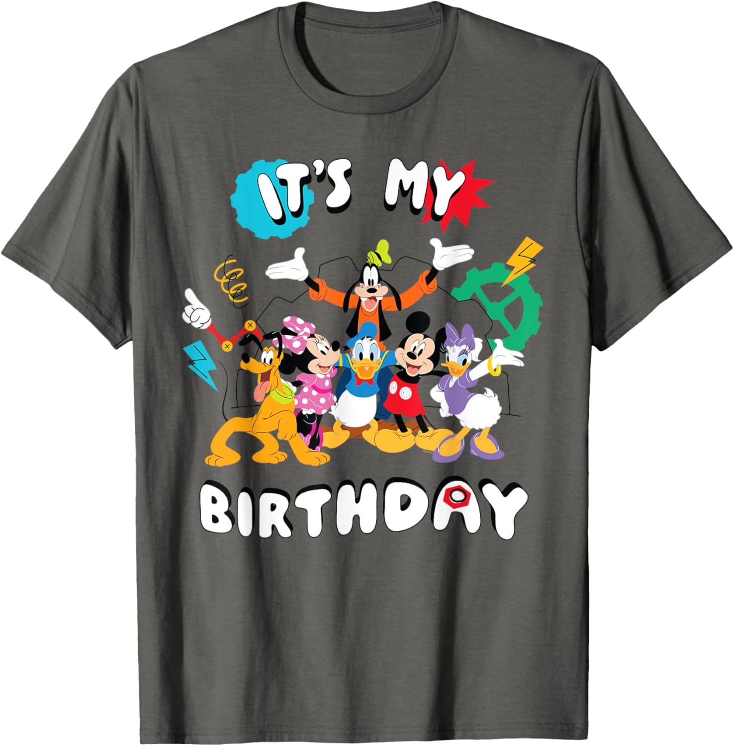 Disney Jr Mickey and Friends Its My Birthday Party T-Shirt for Kids - 1