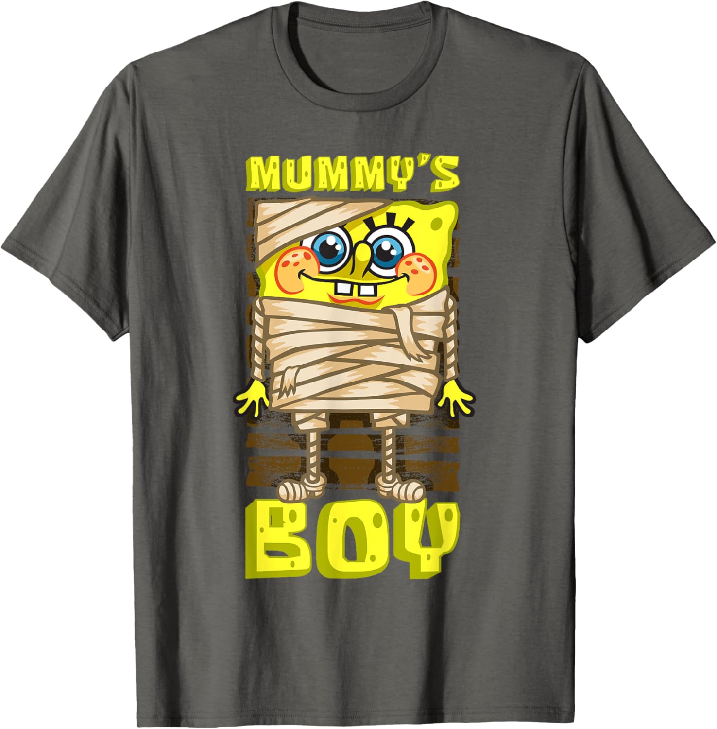 Mademark SpongeBob Mummy’s Boy Halloween T-Shirt for Mom and Son - 7