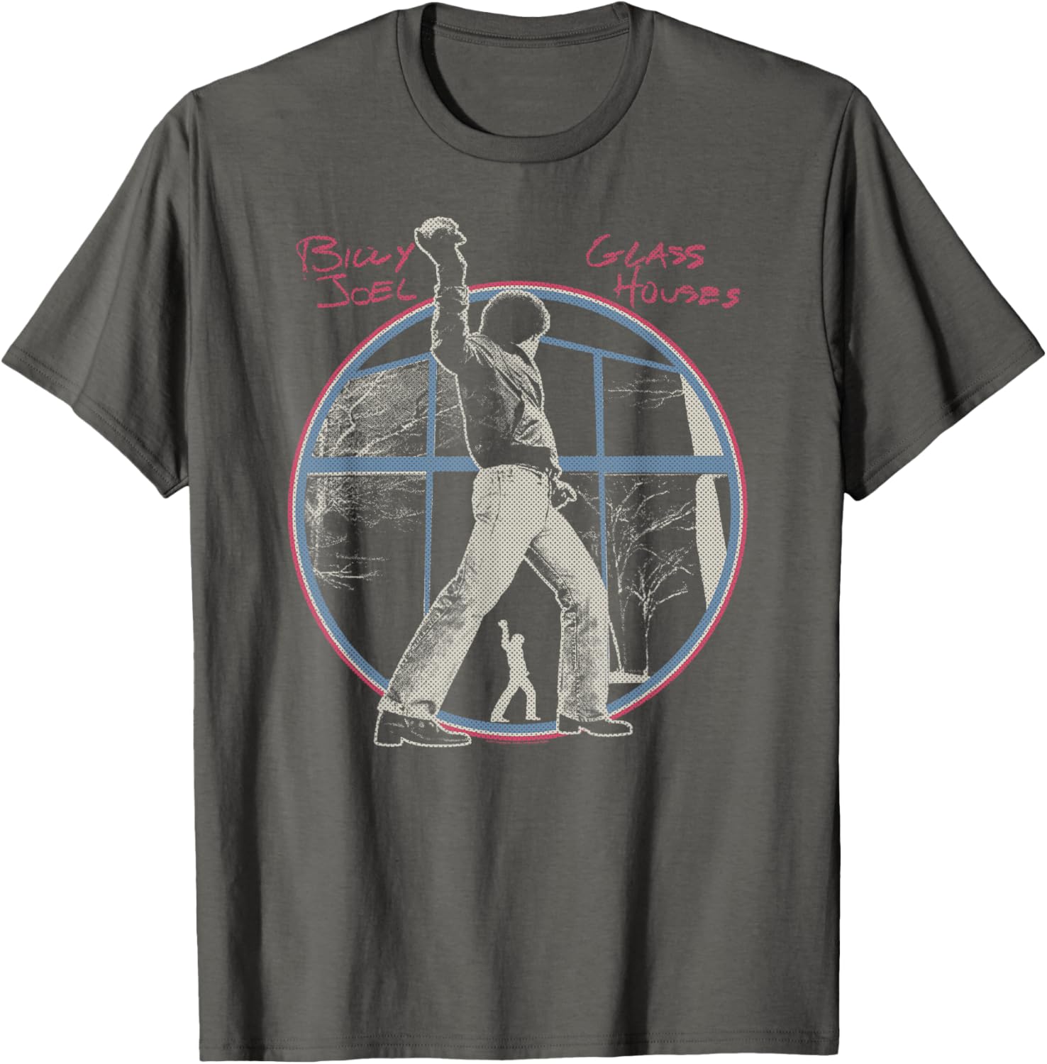 Billy Joel Glass Houses T-Shirt for Fans - Stylish and Comfortable Wear - 1