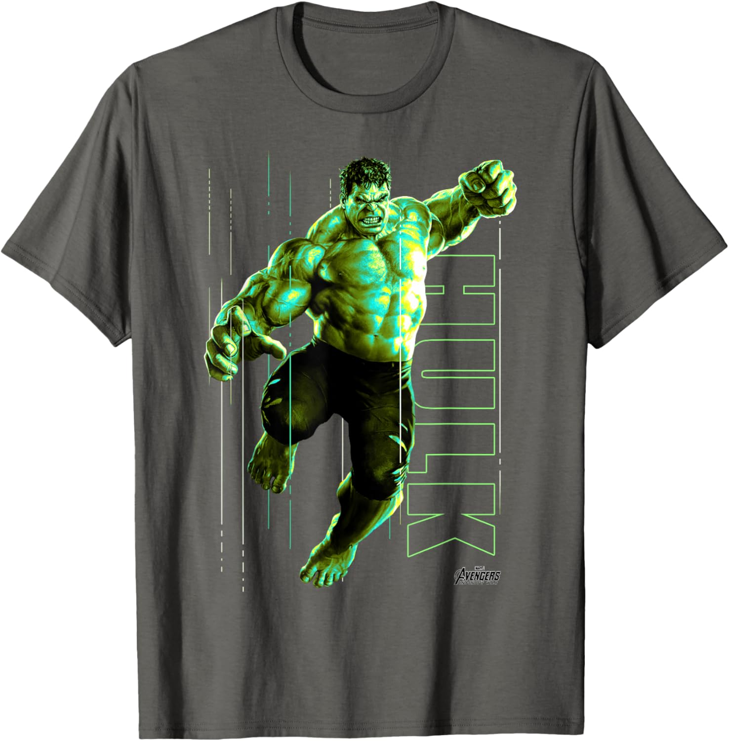 Incredible Hulk Jump Smash T-Shirt for Marvel Fans and Collectors - 6