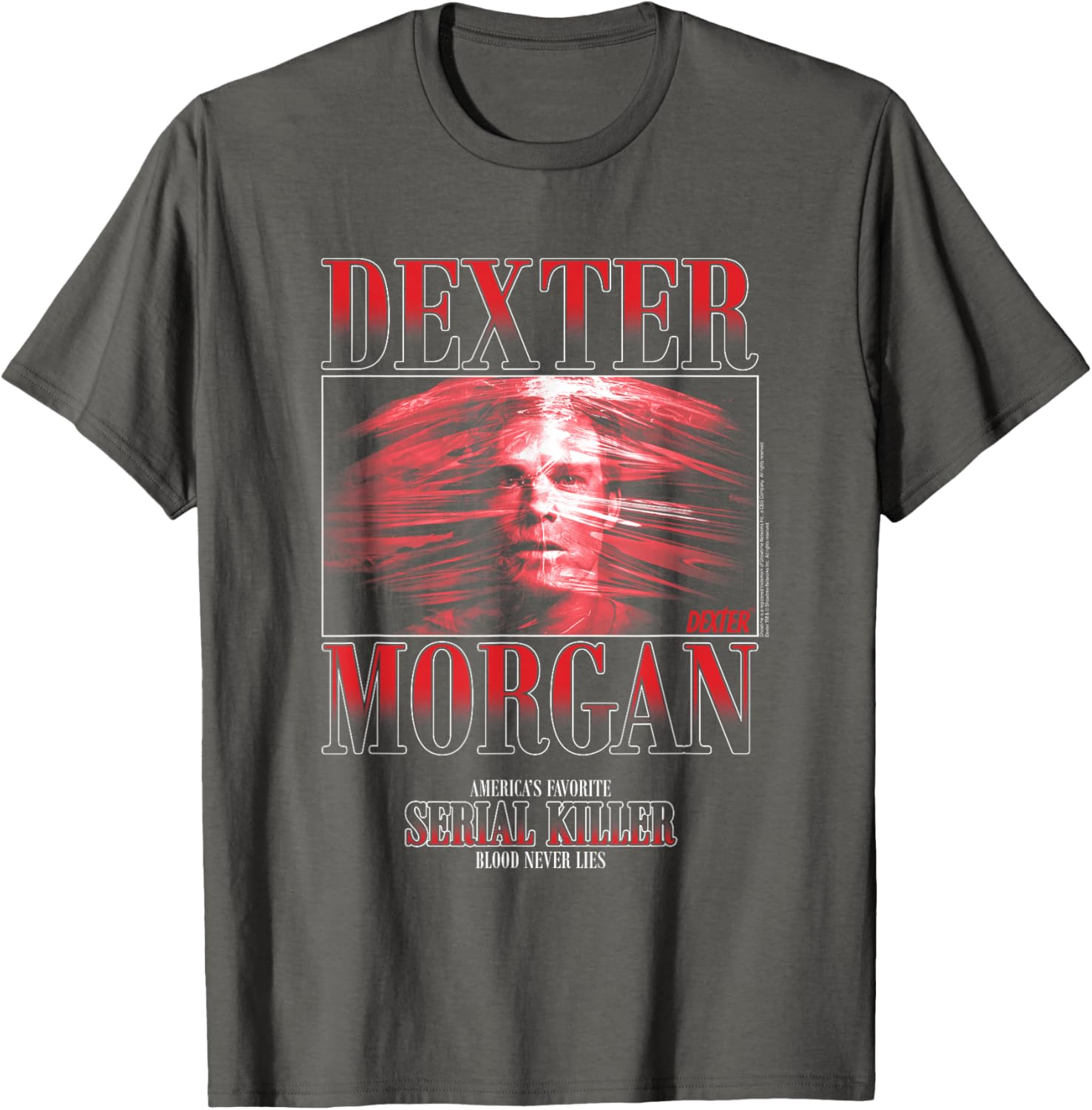 Dexter Retro 90's TV Shows T-Shirt Cool and Unique Graphic Tee - 3