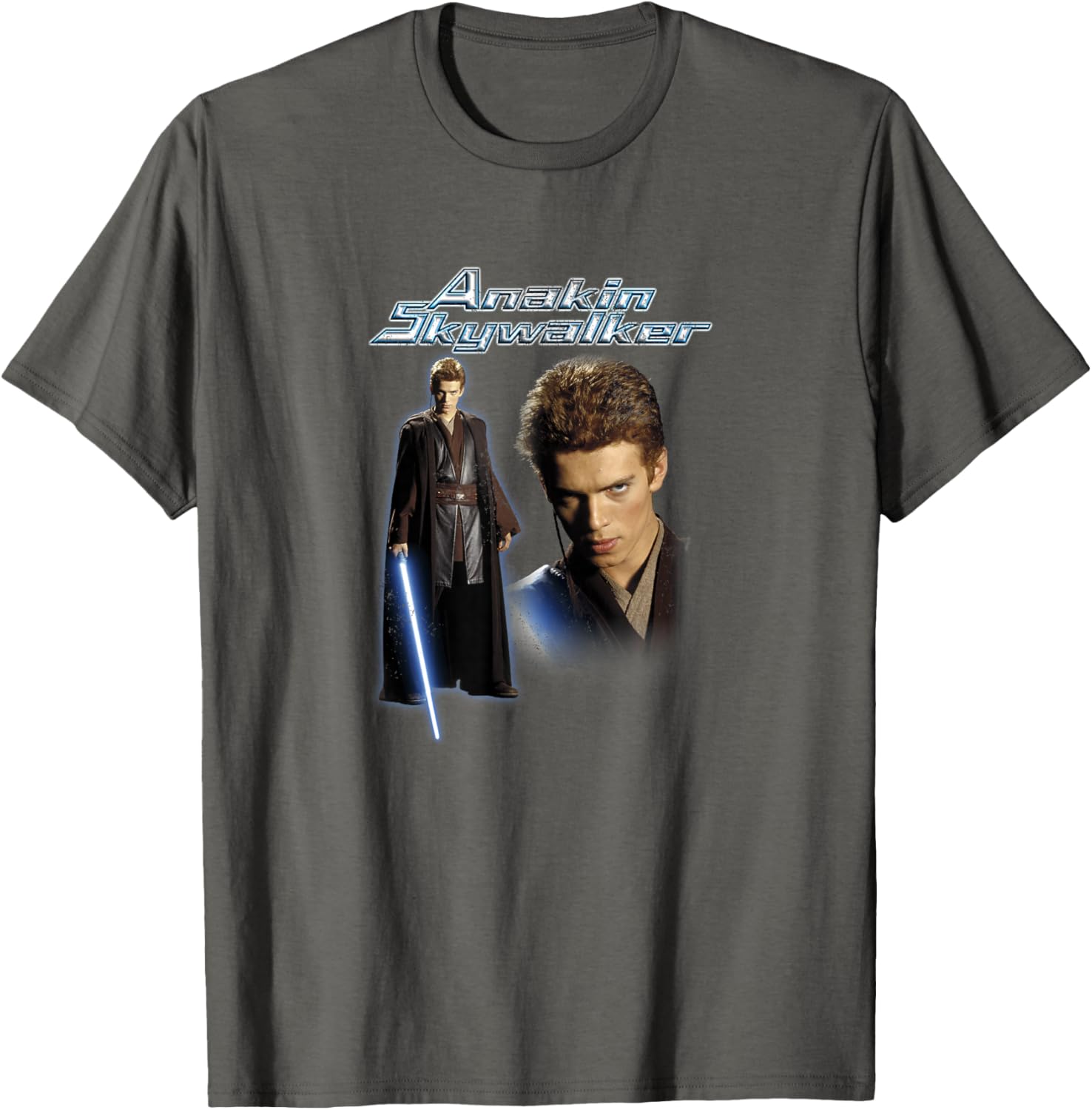 Star Wars Anakin Skywalker Portrait T-Shirt for Fans and Collectors - 11
