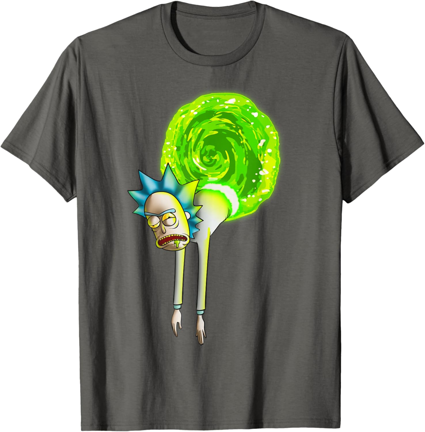 Crestfallen Rick T-Shirt by Mademark x Rick and Morty - Unique Graphic Tee - 5