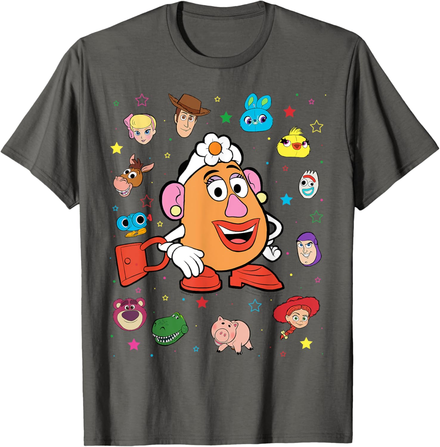 Fun Toy Story Mrs. Potato Head Costume T-Shirt for Kids and Adults - 29