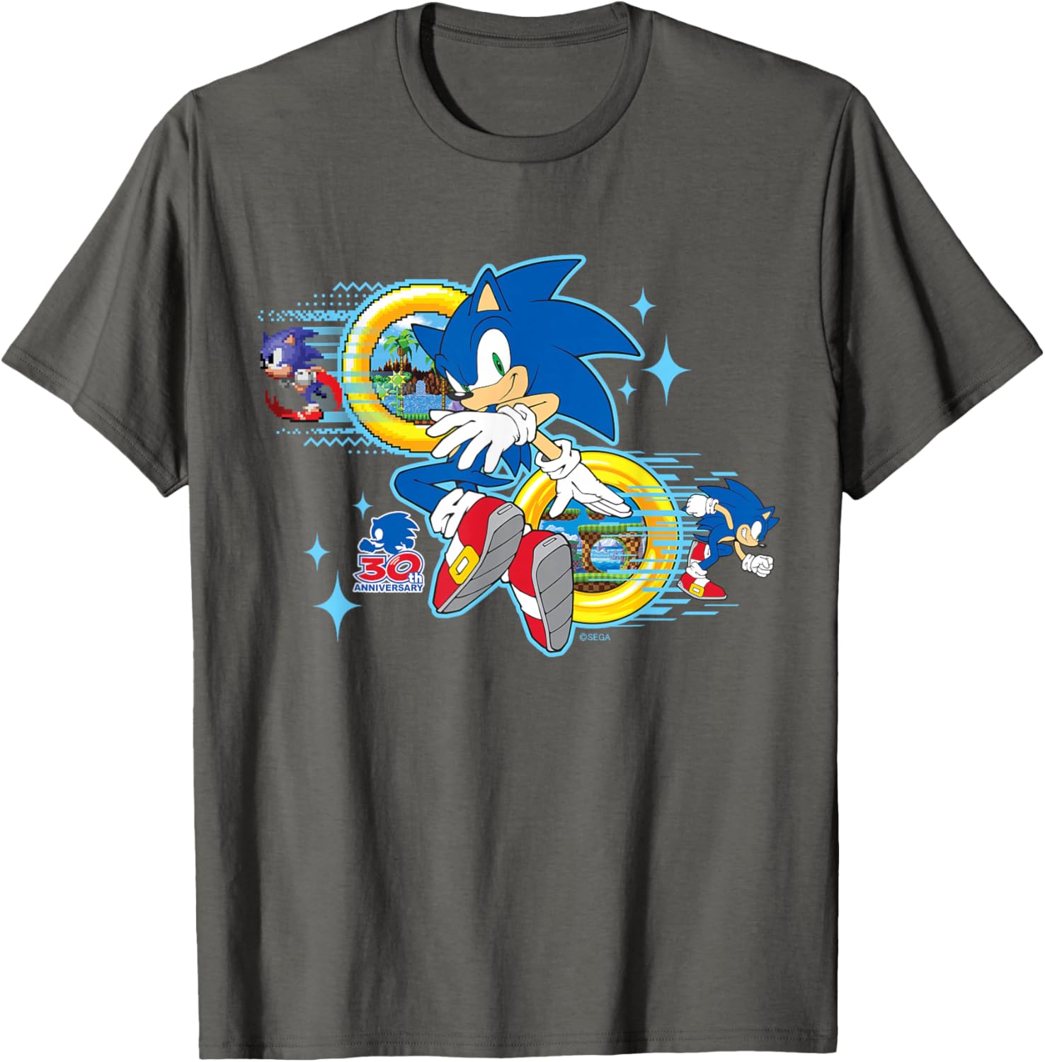 Sonic the Hedgehog 30th Anniversary Short Sleeve Tee for Fans - 20