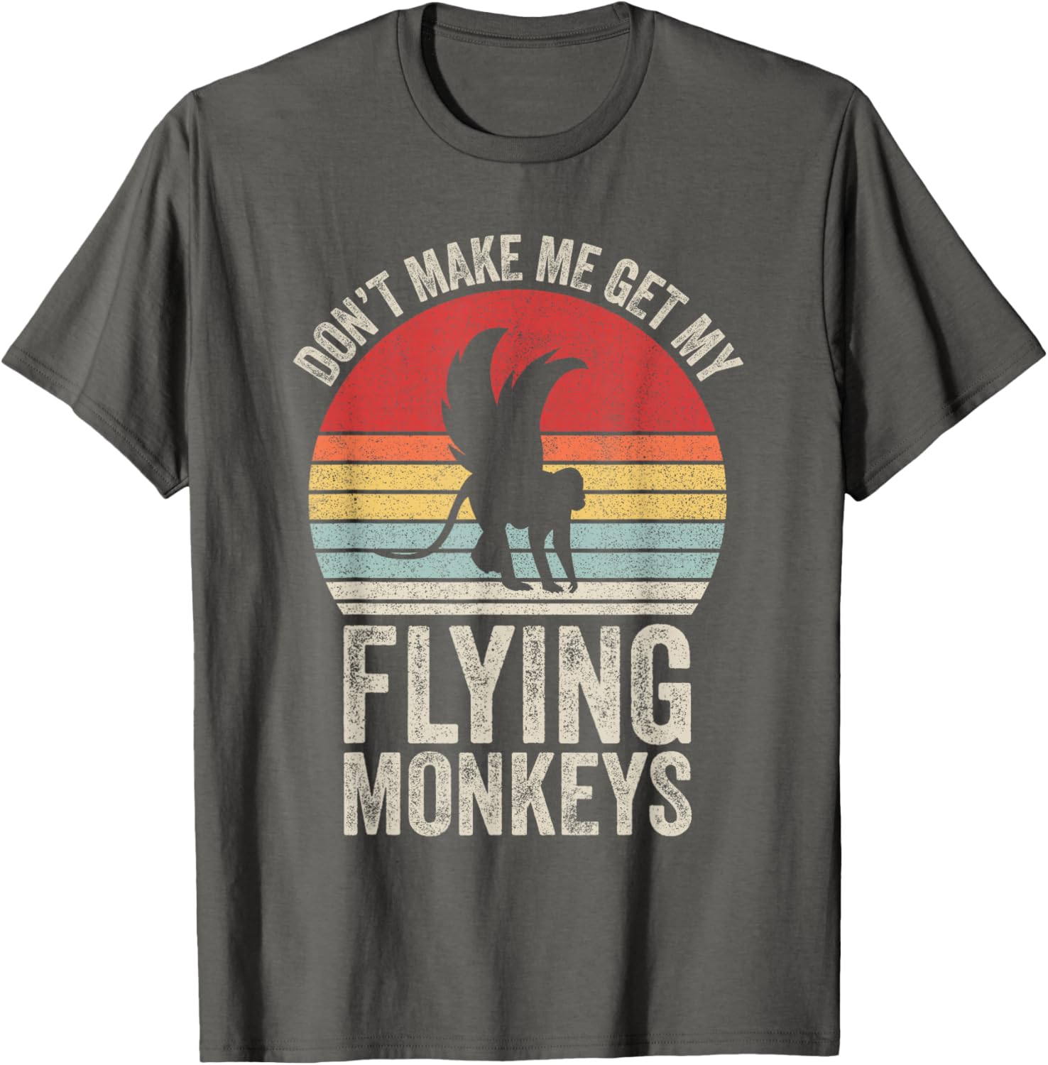 Vintage Retro Flying Monkeys T-Shirt for Fun Lovers and Gift Ideas - 20