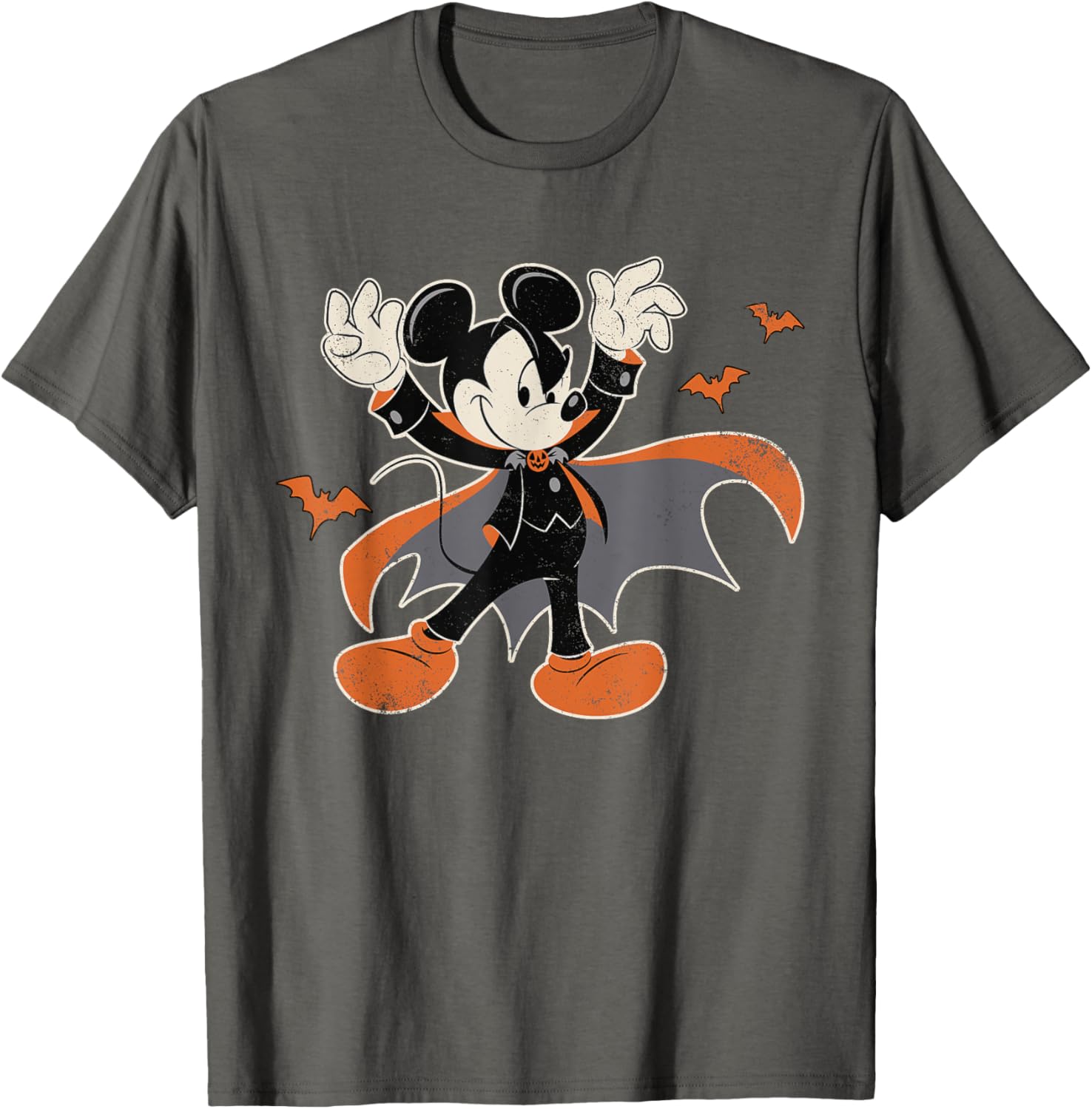 Disney Mickey Mouse Spooky Dracula Costume Halloween T-Shirt for Kids - 11