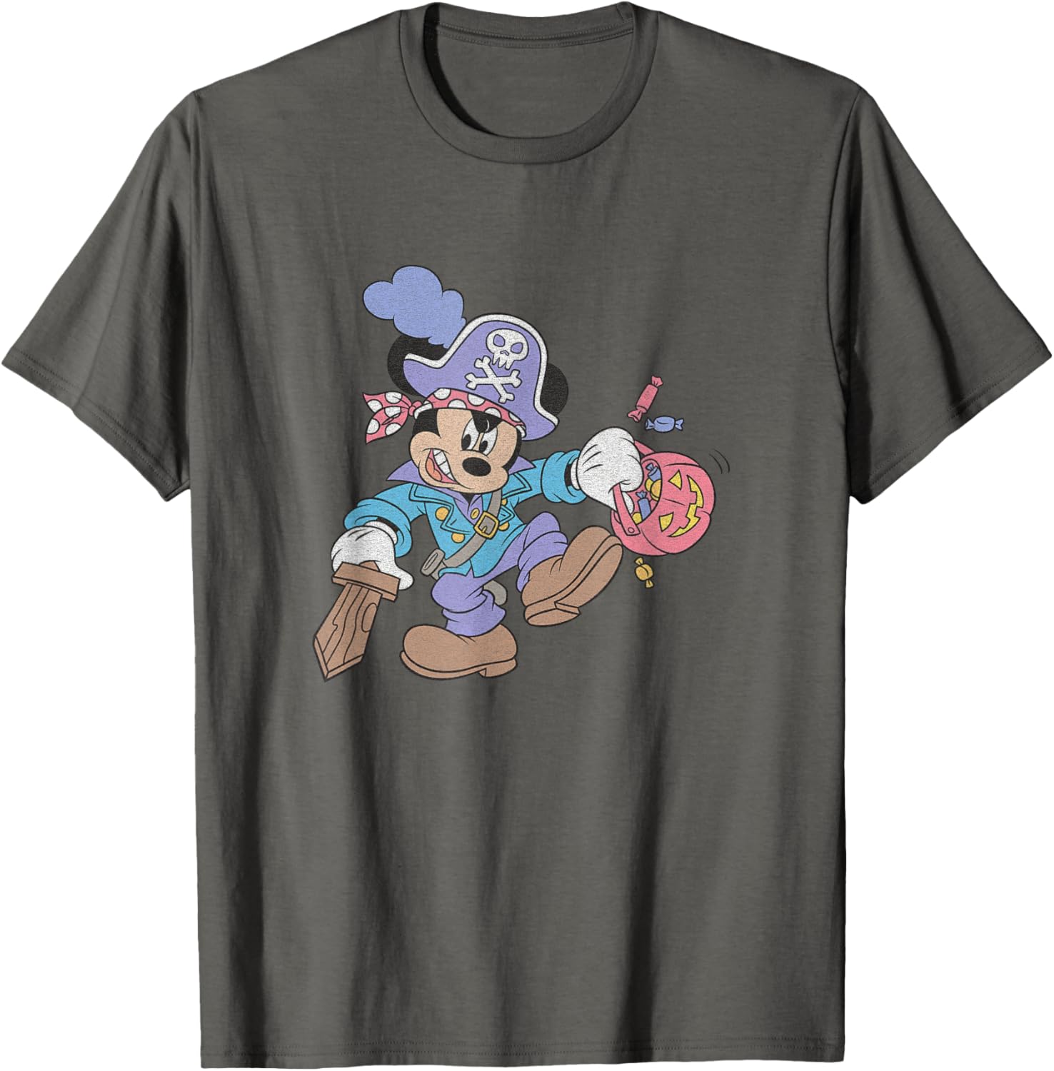 Disney Mickey and Friends Halloween Pirate T-Shirt for Kids and Adults - 7