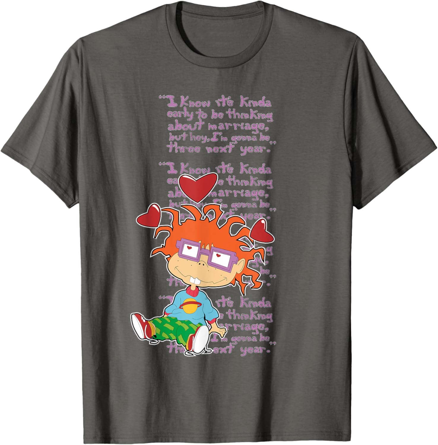 Mademark x Rugrats Chuckie T-Shirt I Know Its Kinda Early to Be Thinking - 6