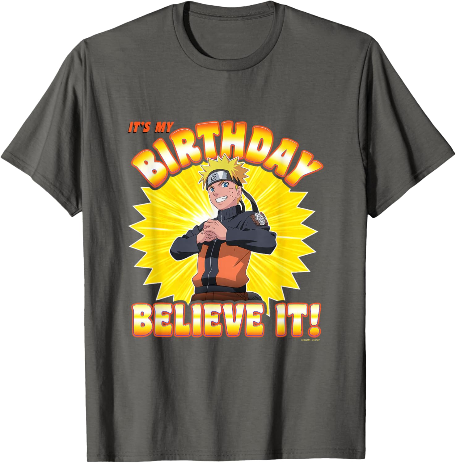 Naruto Shippuden Birthday Anime T-Shirt for Fans and Collectors - 6