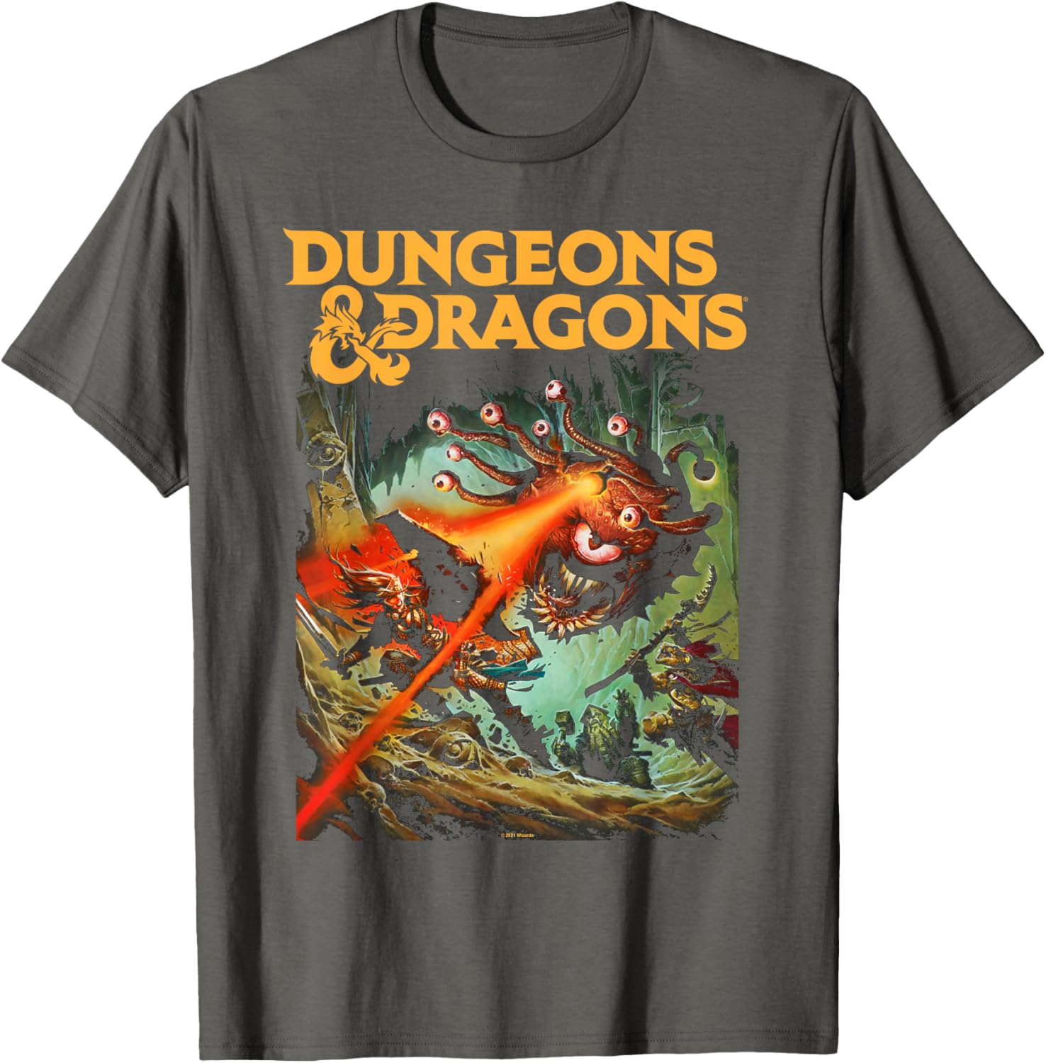 Dungeons and Dragons Beholder T-Shirt for Fantasy Game Fans - 3