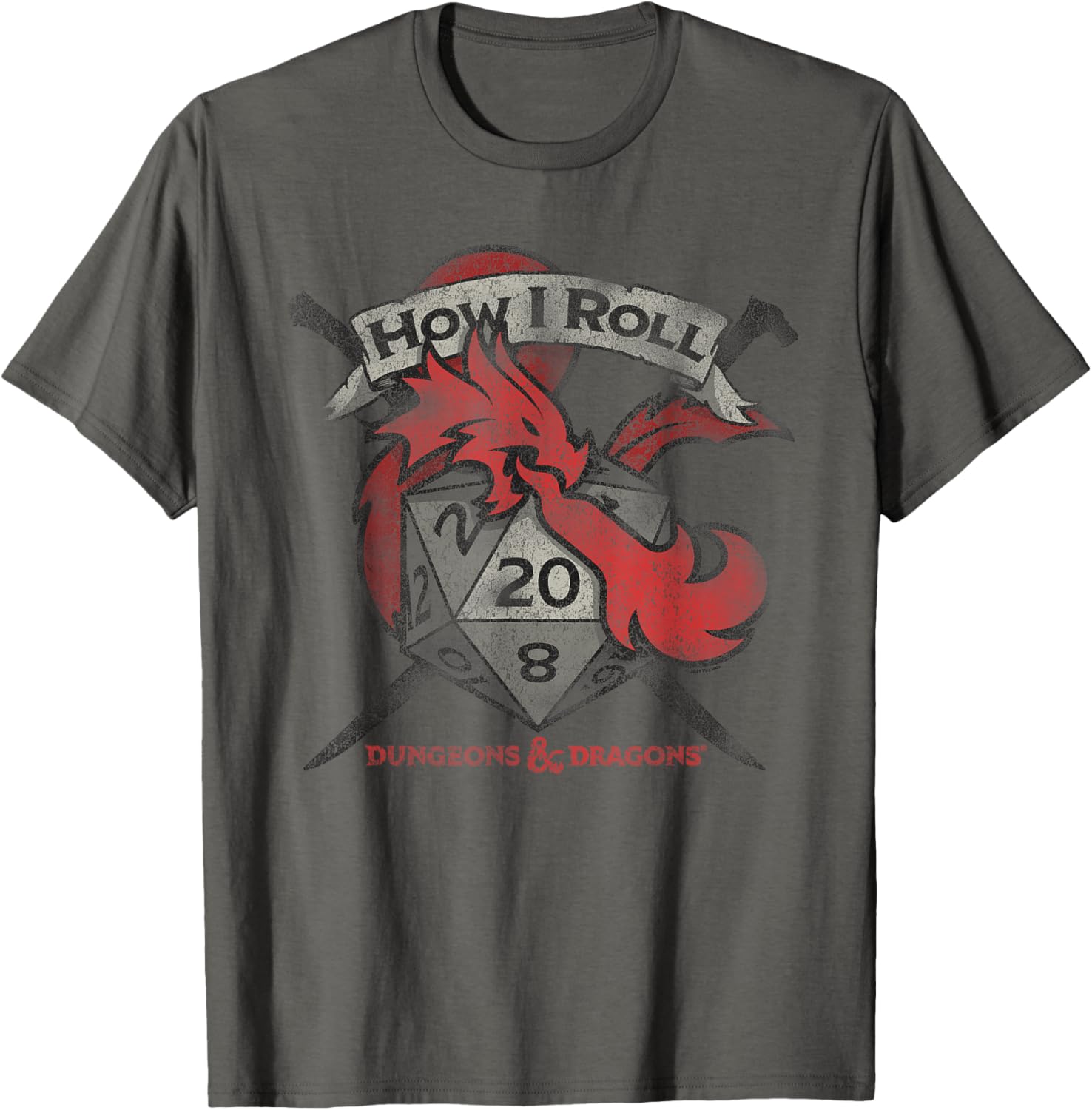 Dungeons and Dragons How I Roll T-Shirt for Gamers and Adventurers - 4