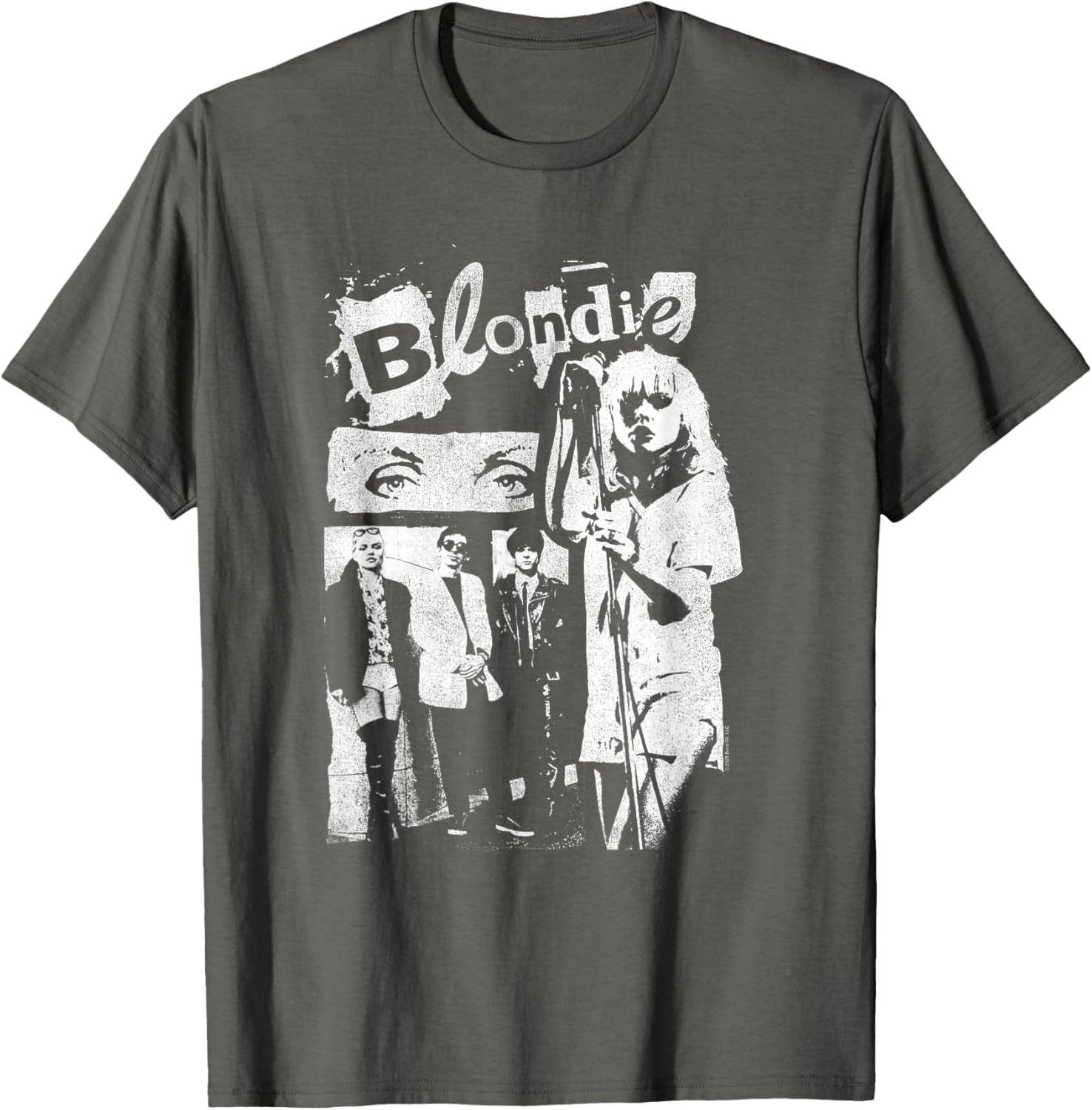Blondie Punk Zine Collage Vintage Band T-Shirt for Trendy Music Lovers - 6