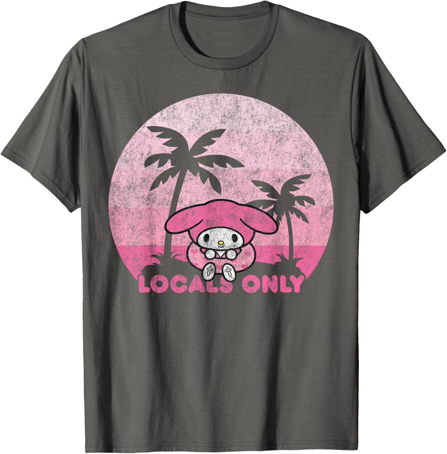 My Melody Locals Only T-Shirt for Cute and Casual Style Lovers - 18