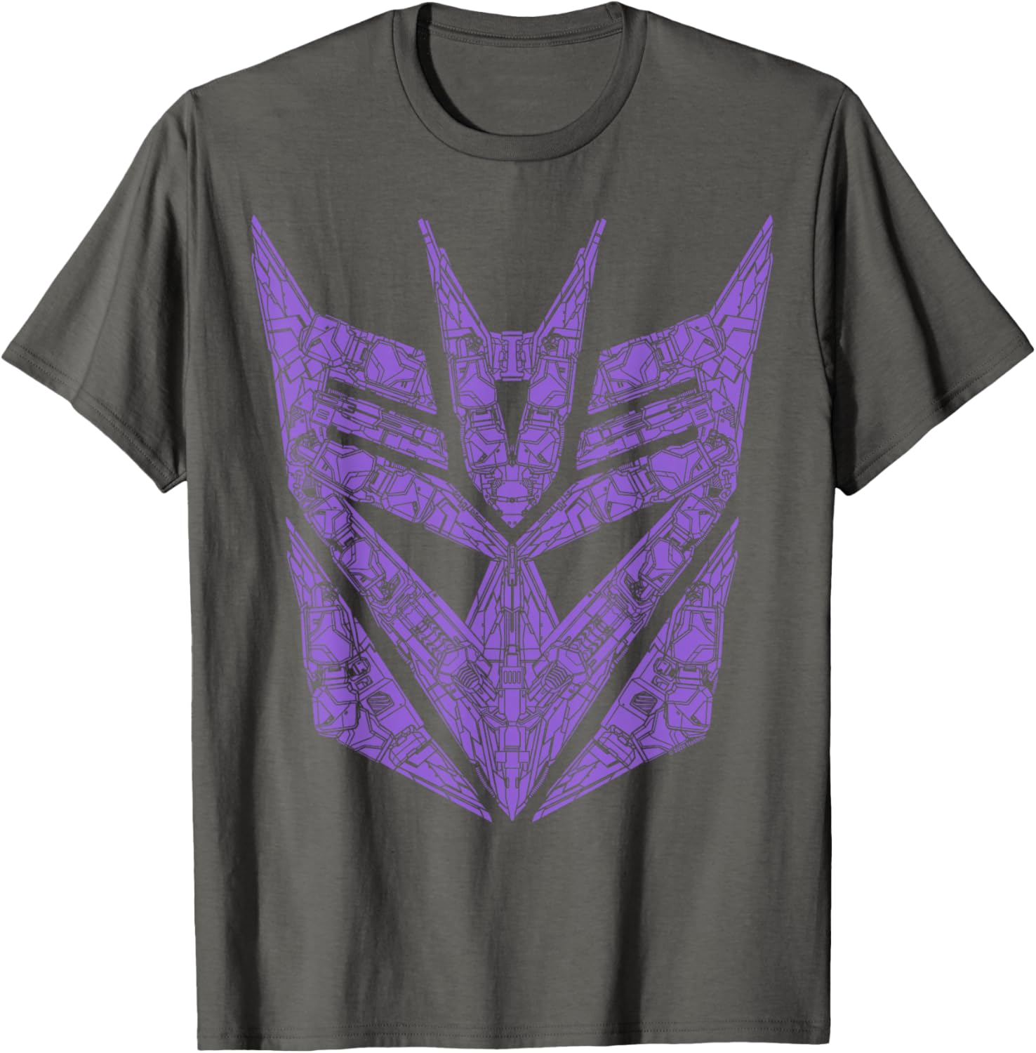 Decepticon Purple Icon Logo T-Shirt for Transformers Fans - 11