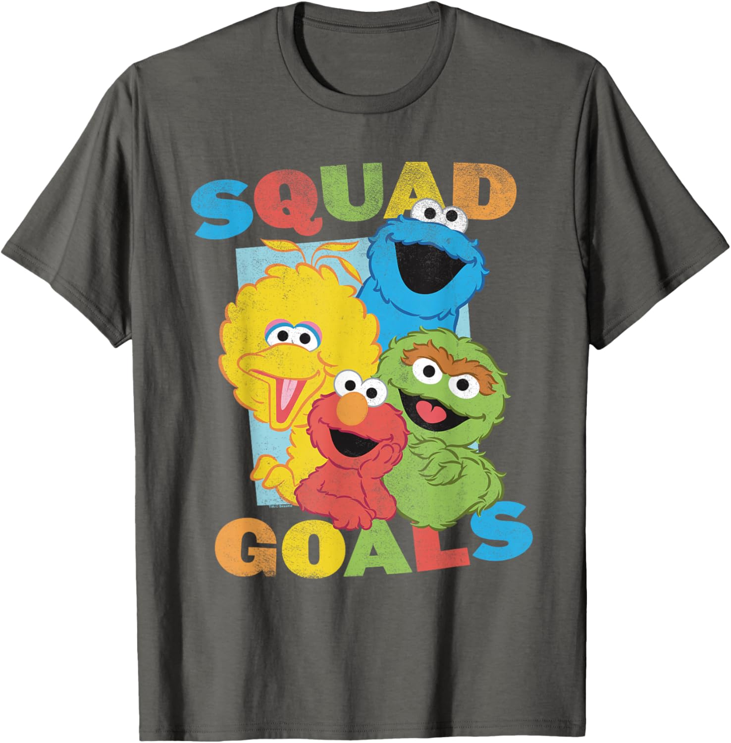 Sesame Street Squad Goals T-Shirt for Fun and Friendship Apparel - 2