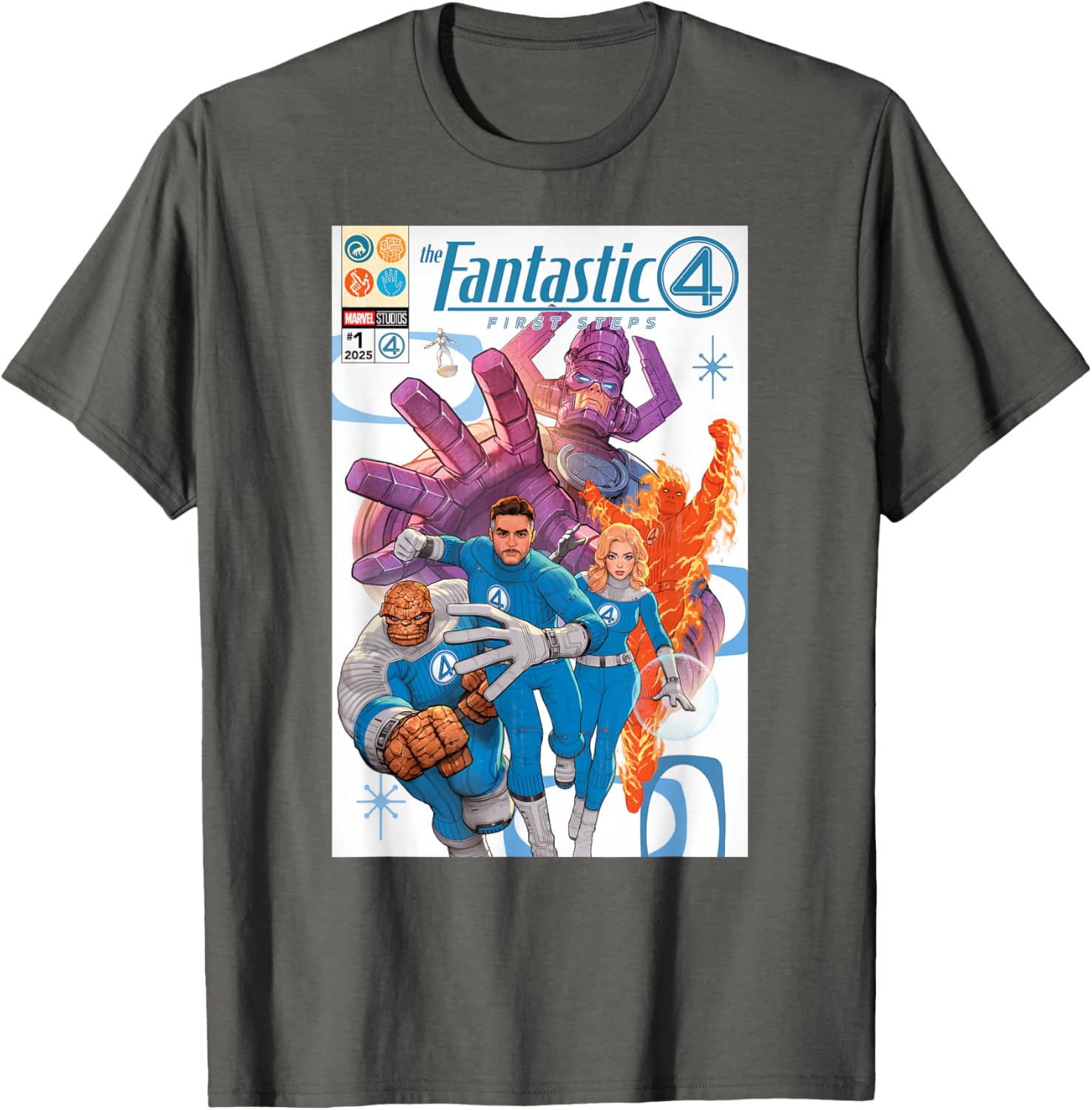 Marvel Fantastic Four Comic Book Cover Art T-Shirt for Fans and Collectors - 28