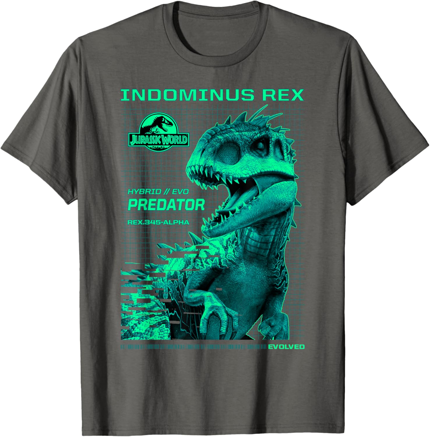 Jurassic World Indominus Rex T-Shirt for Dinosaur Lovers and Fans - 5