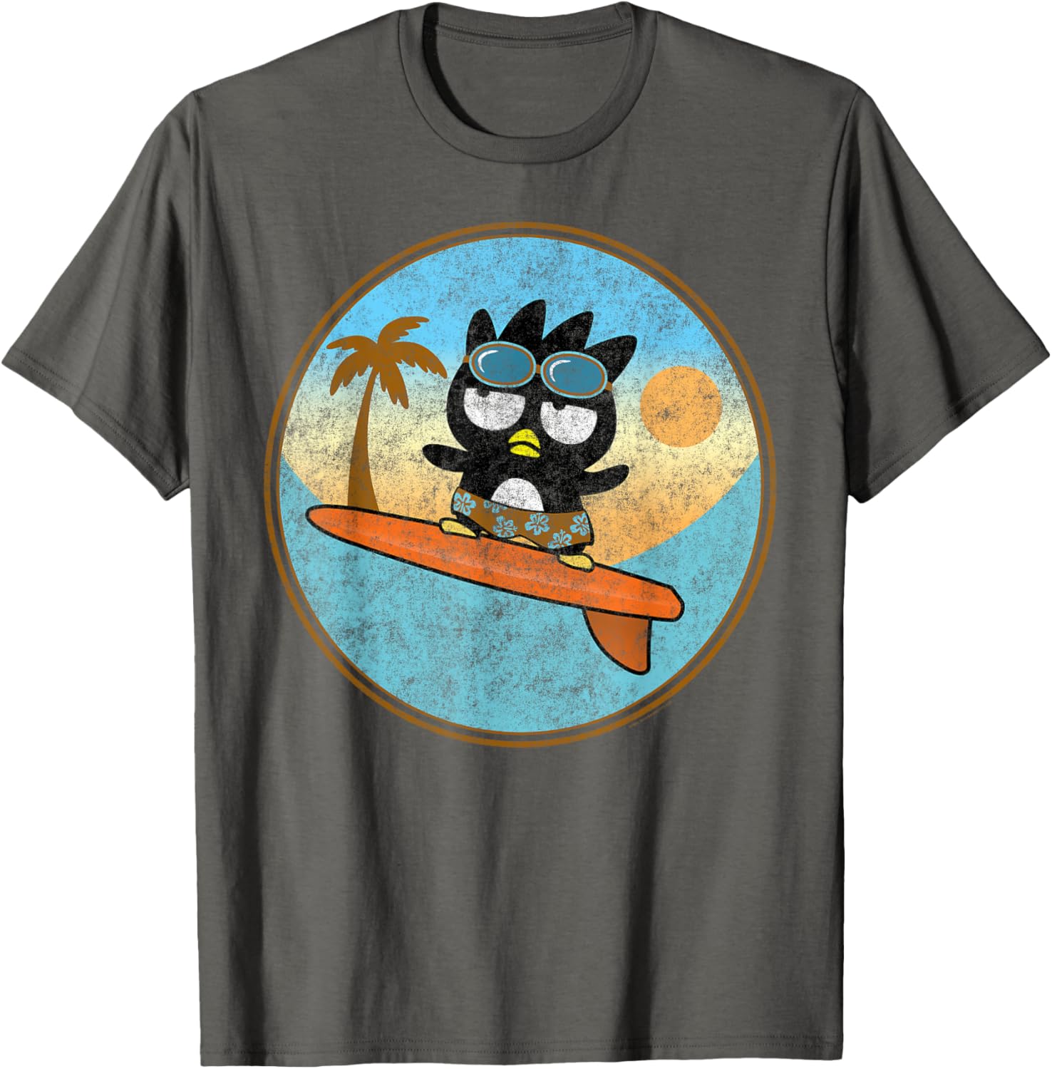 Badtz-Maru Surfing T-Shirt for Fun Beach Style and Comfort - 18